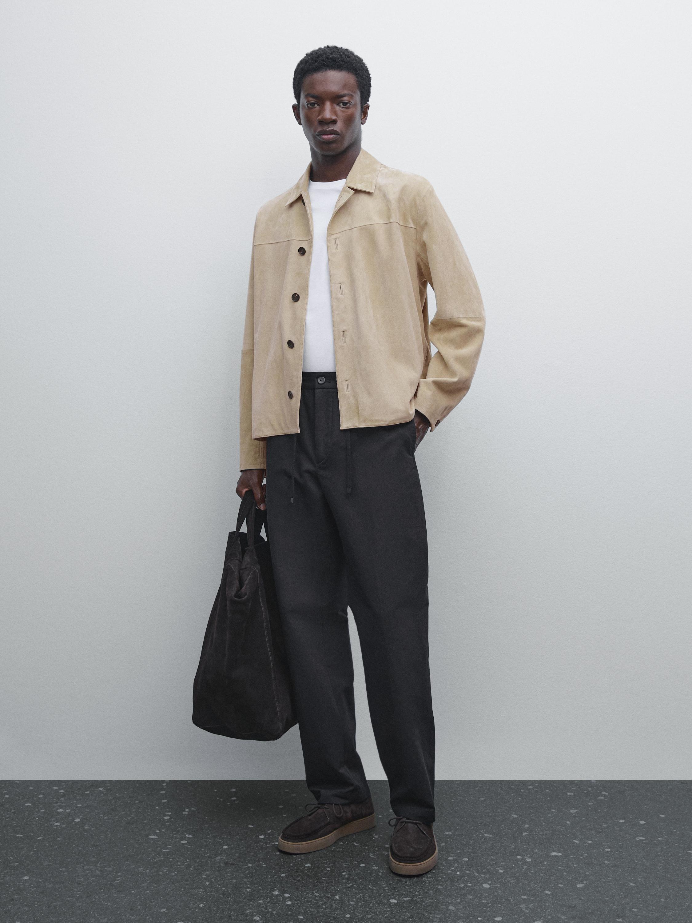 Cotton blend joggers