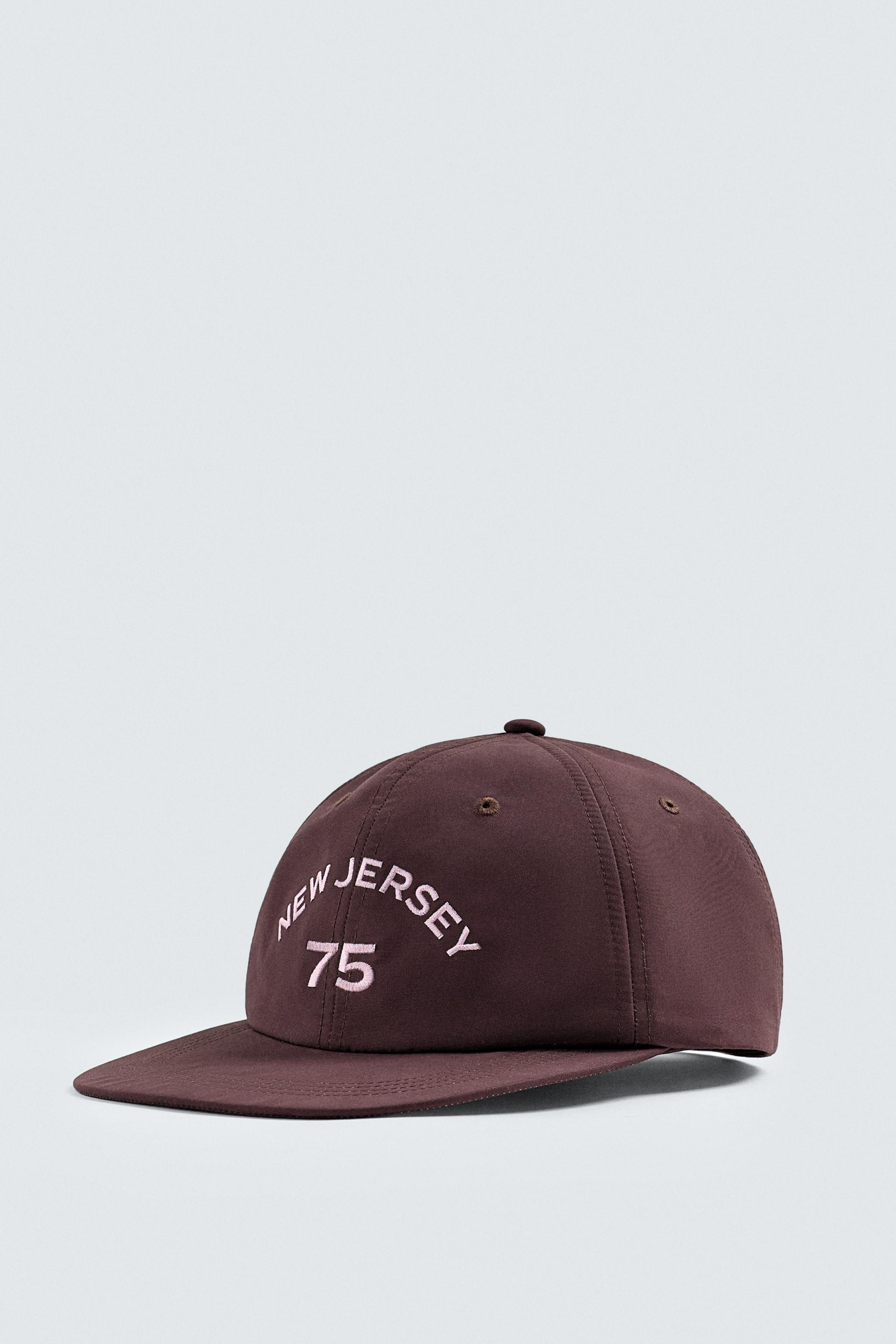 EMBROIDERED FLAT VISOR CAP