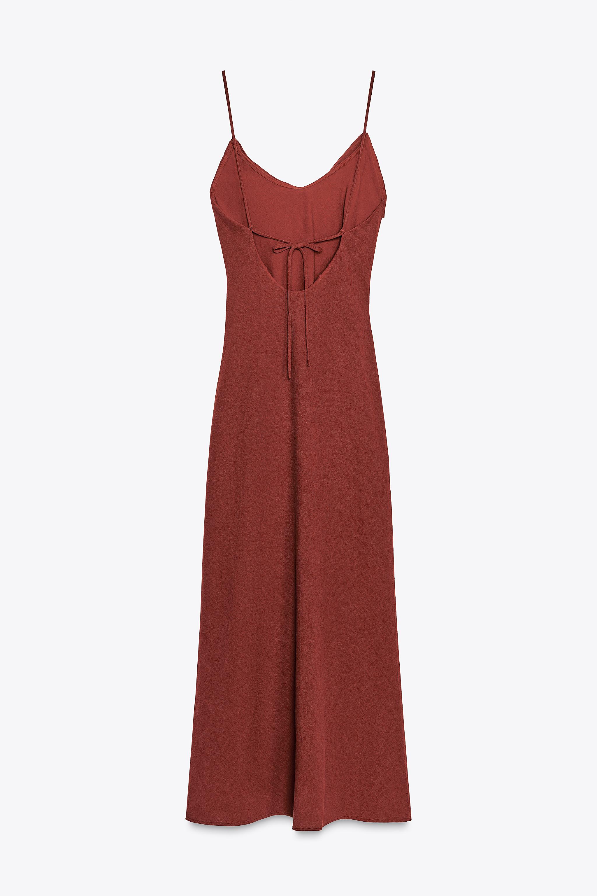 RAMIE STRAPPY MIDI DRESS