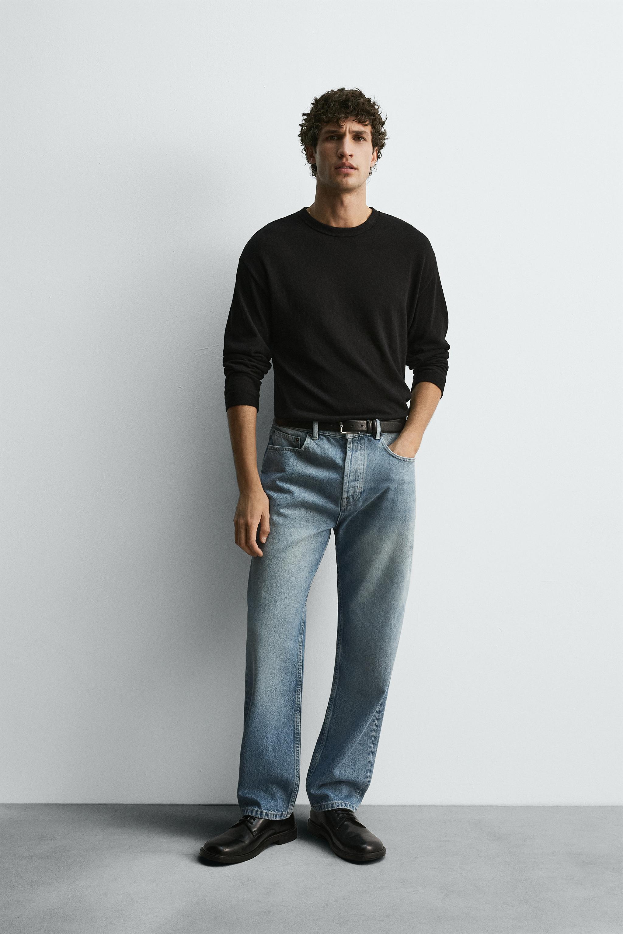 STRAIGHT ANKLE FIT JEANS