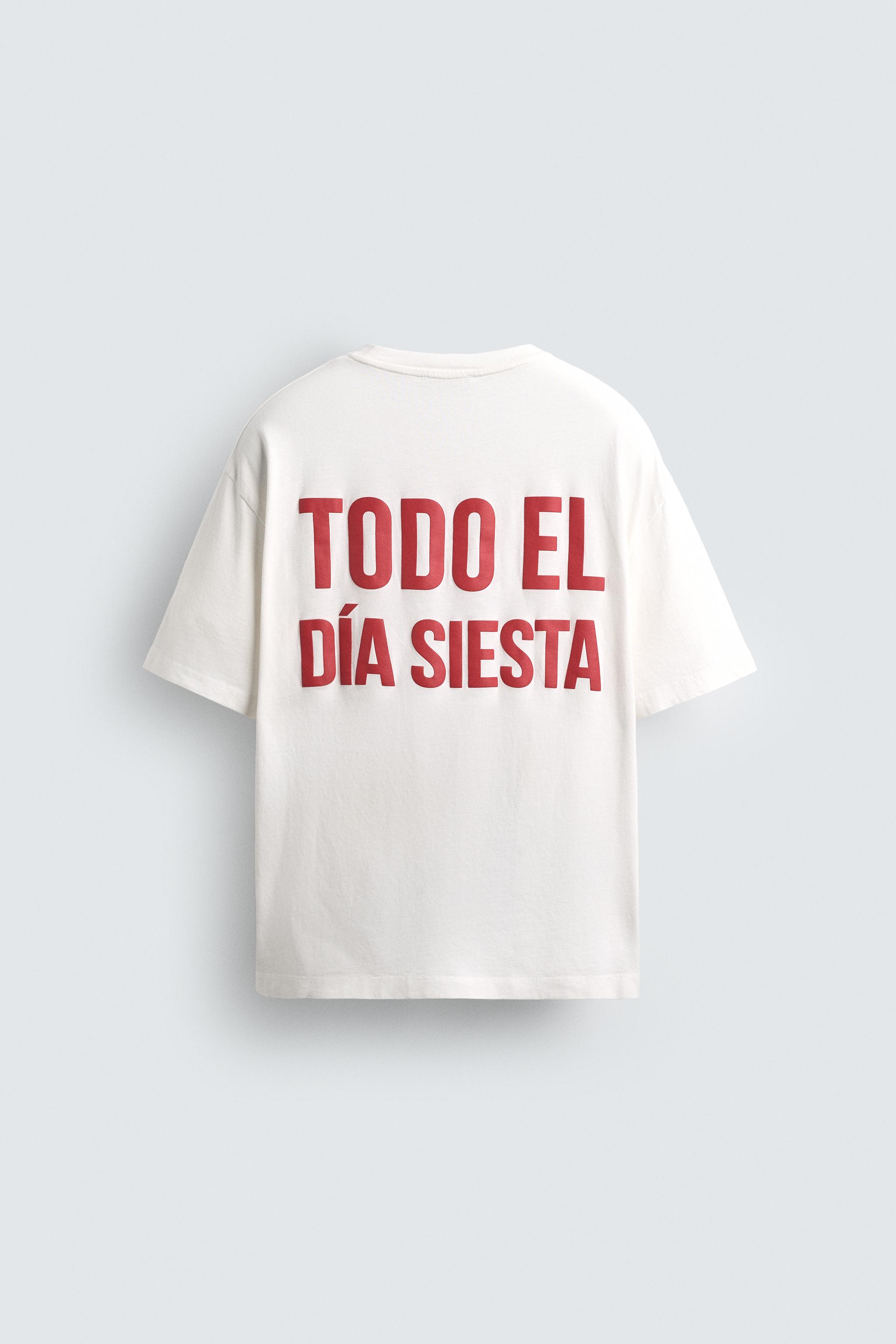 SIESTA TEXT T-SHIRT