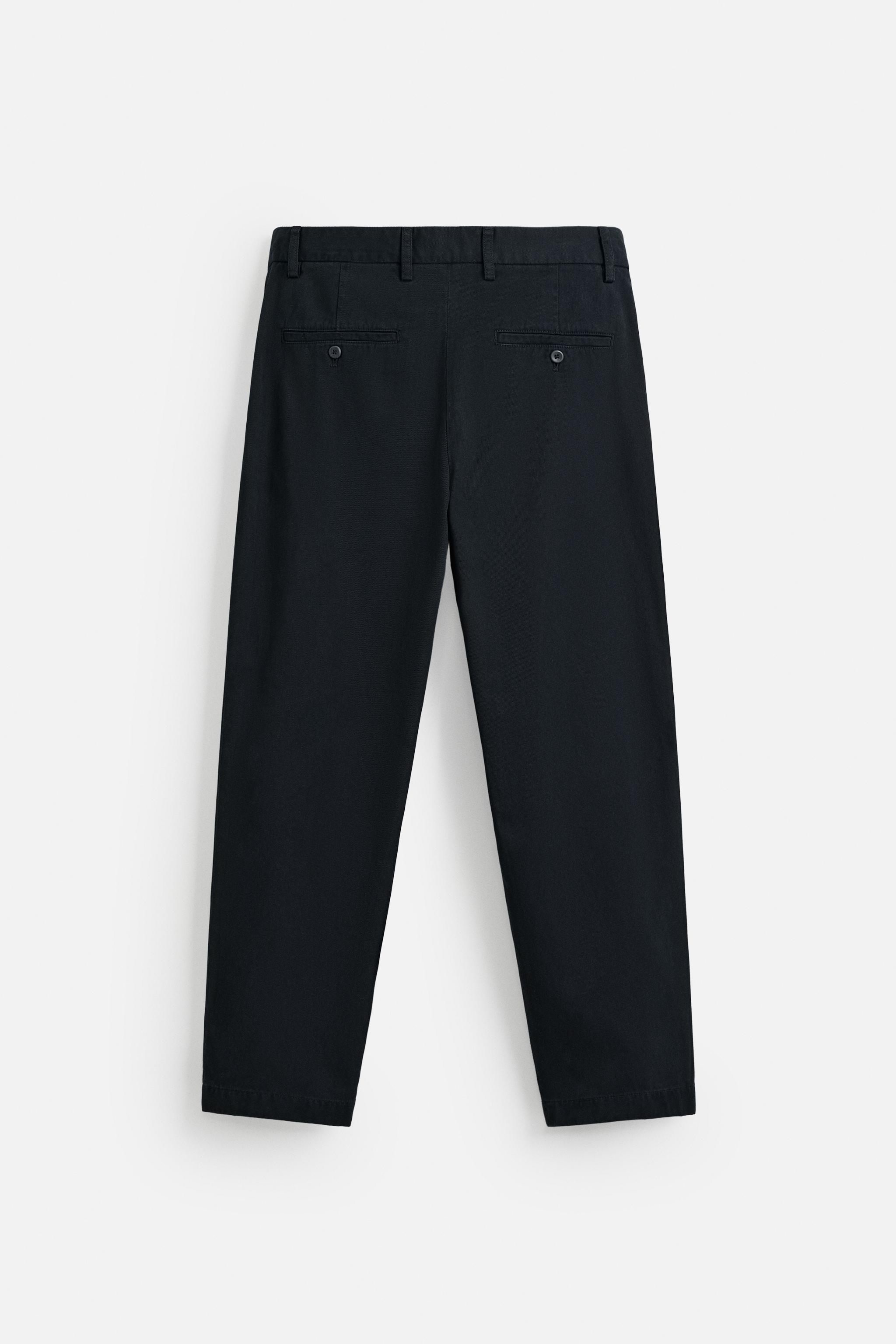 TWILL CHINO PANTS