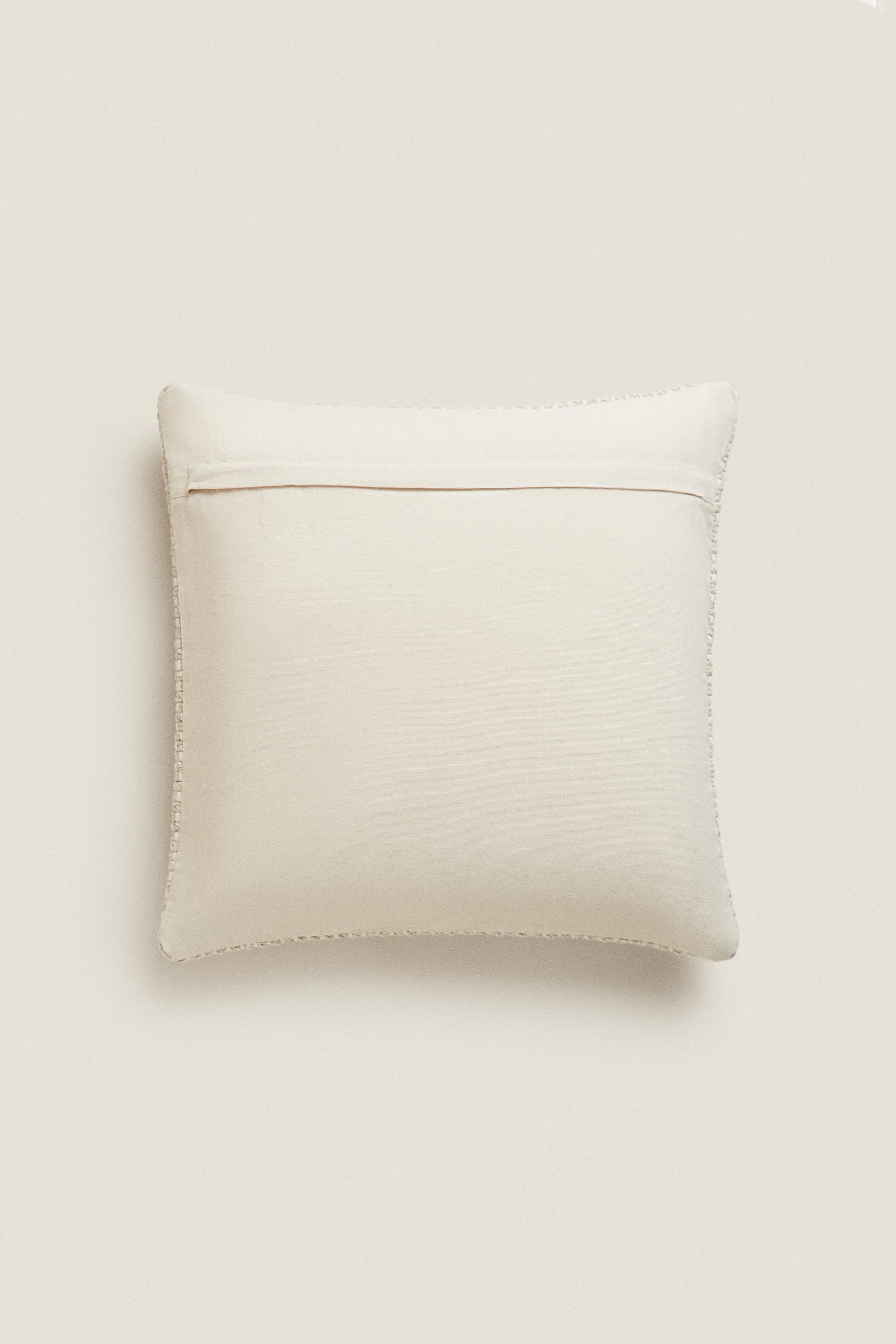 BRAIDED THROW PILLOW COVER