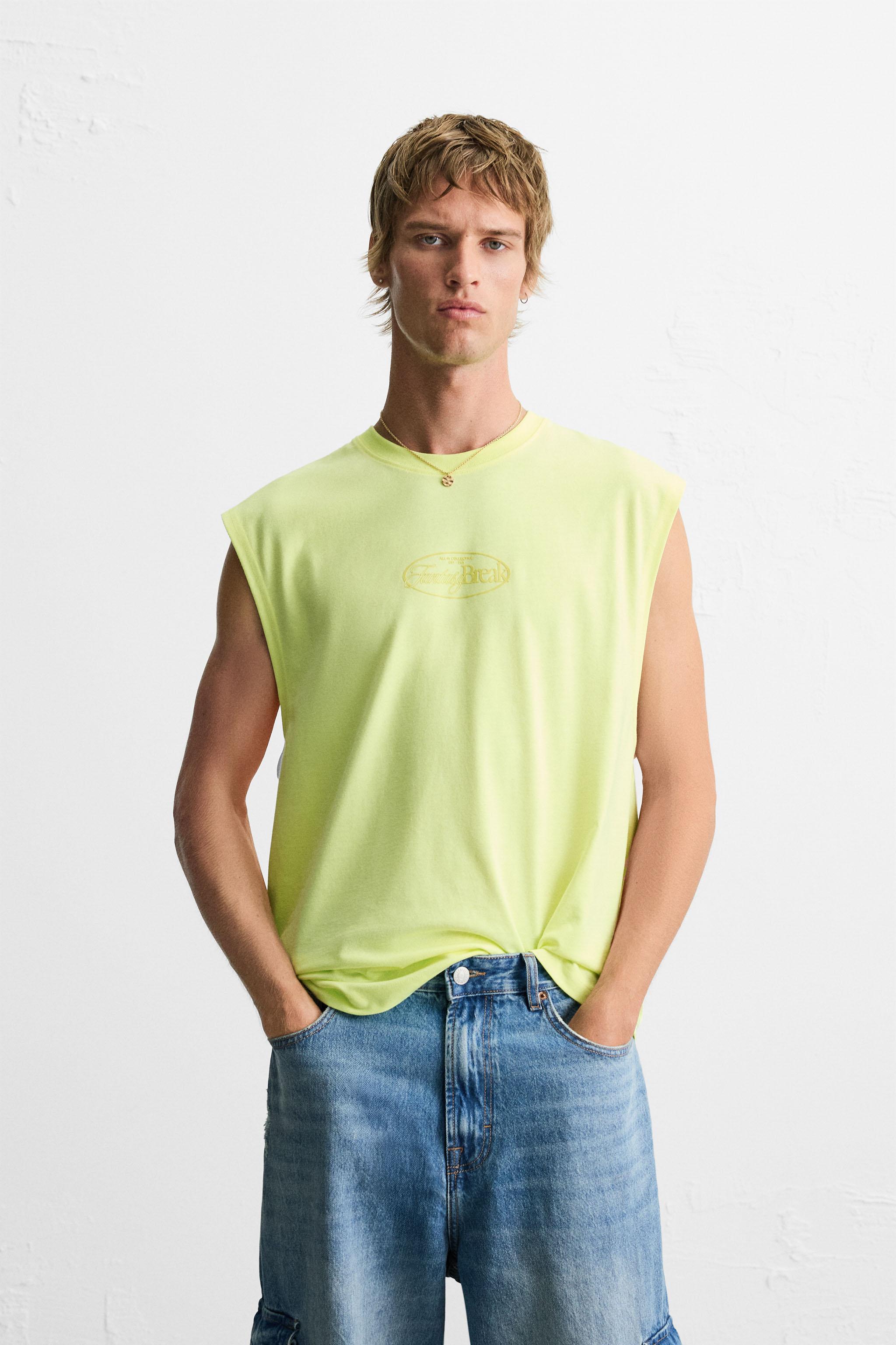 RAISED PRINT TANK TOP