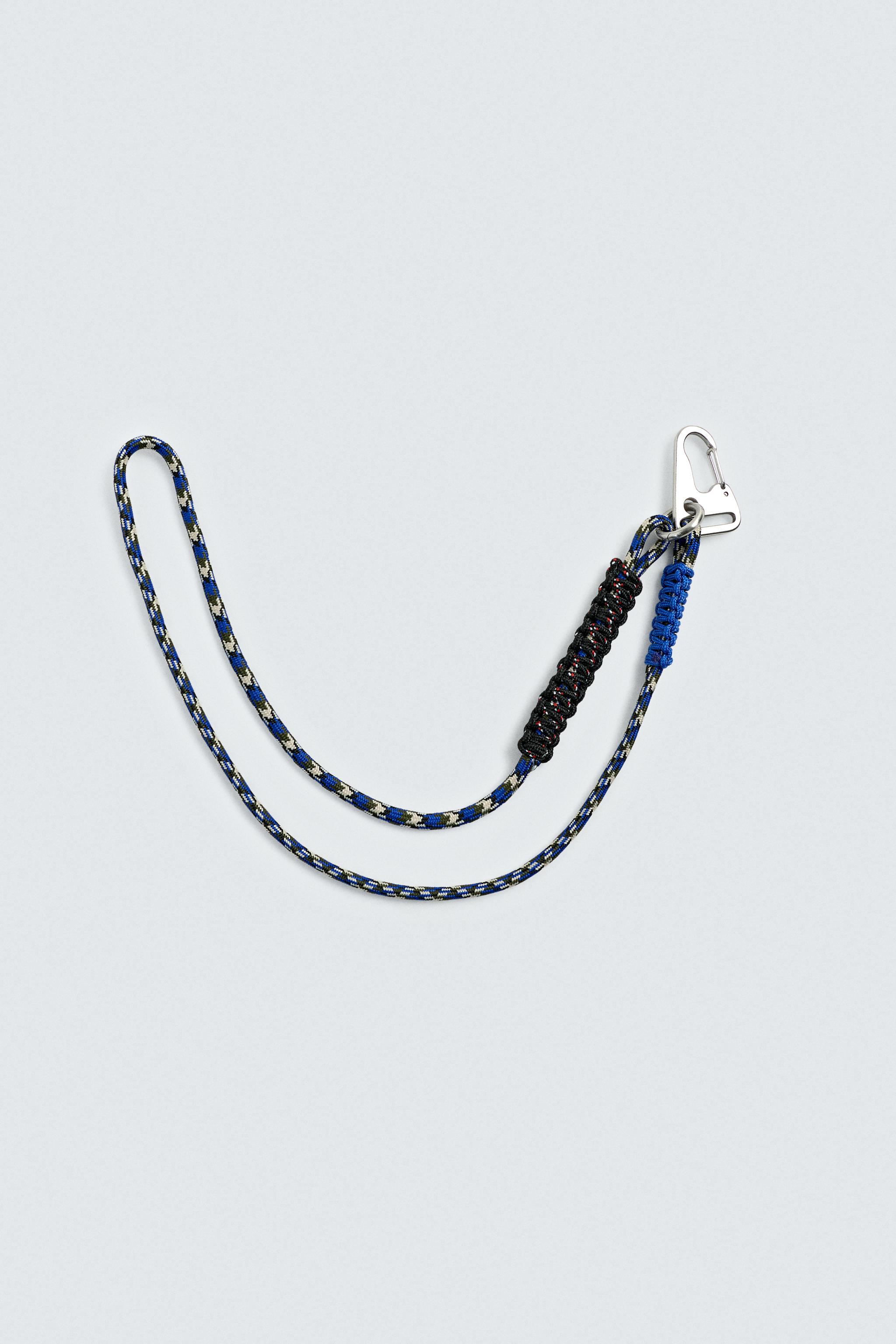 CONTRAST CORD KEYCHAIN