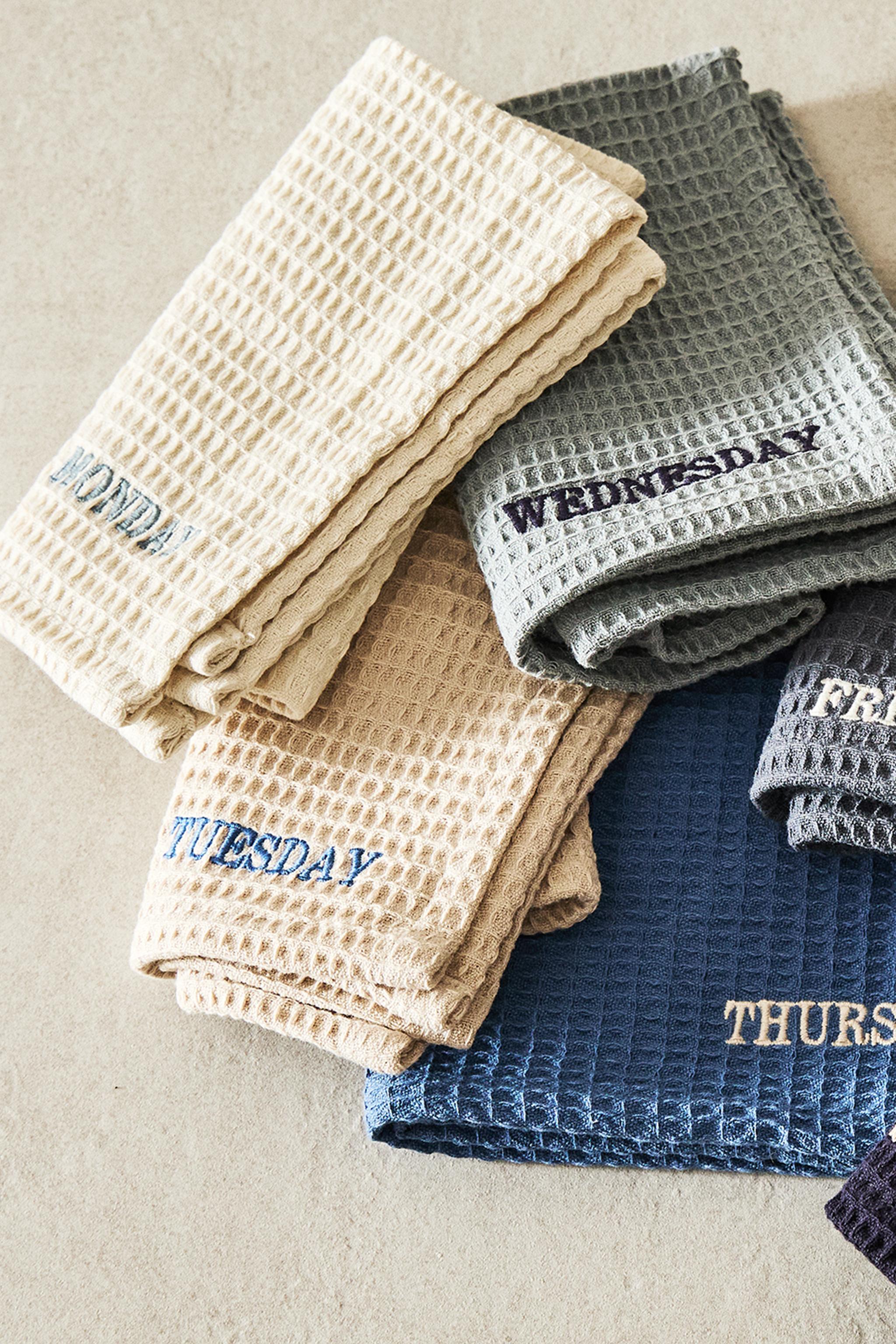 WEEKLY KITCHEN TOWEL (SET OF 7)