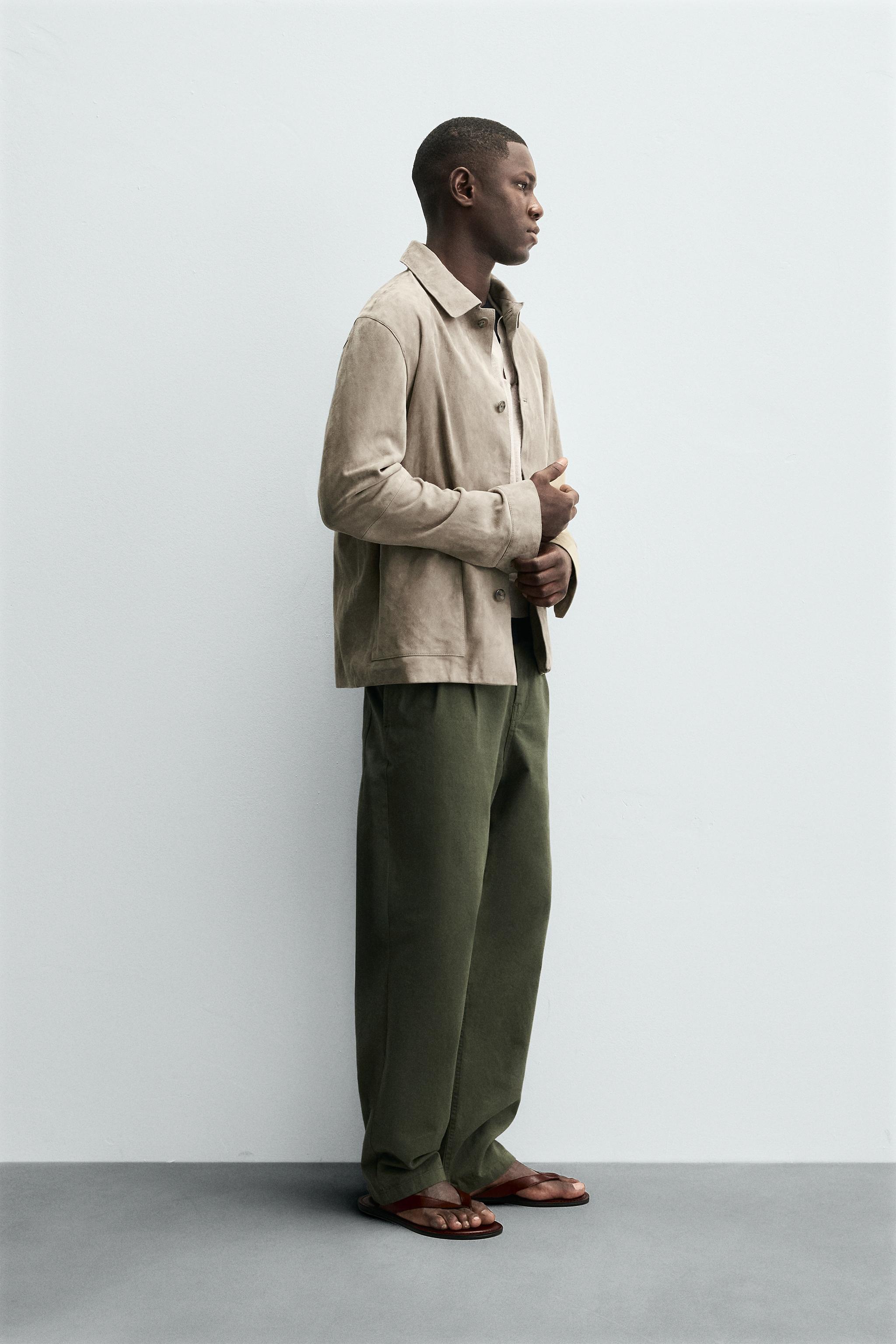 SUEDE LEATHER JACKET