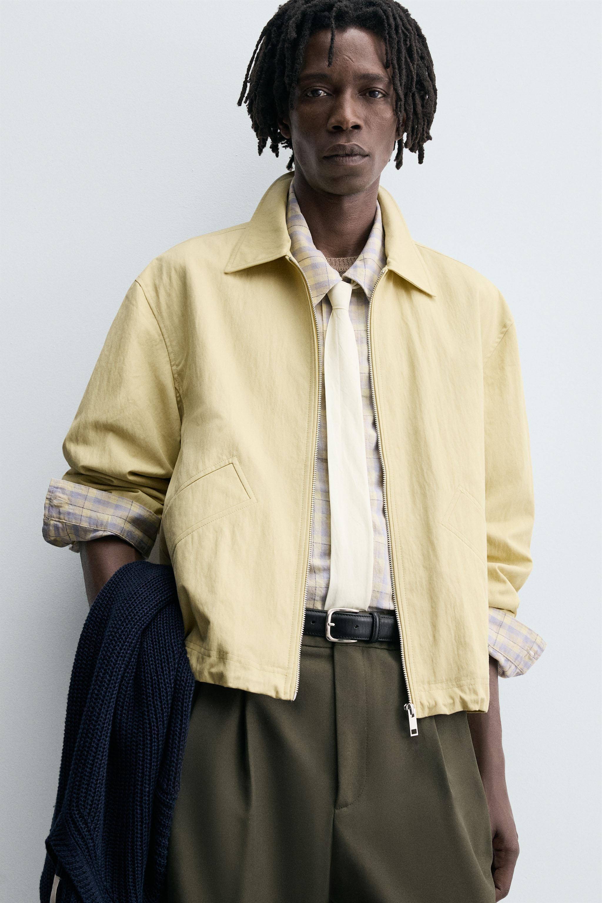 STRUCTURED CROPPED FIT JACKET