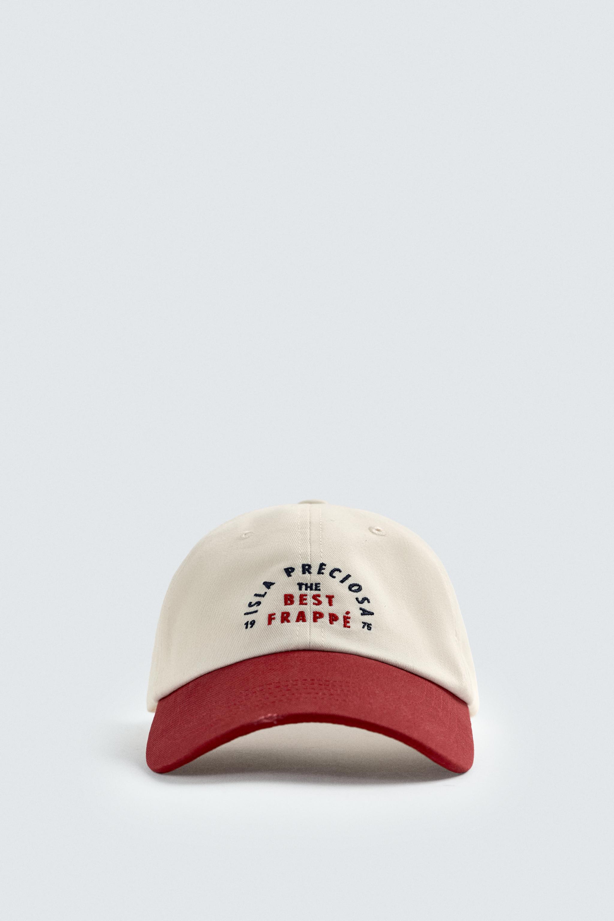 CONTRAST EMBROIDERY CAP