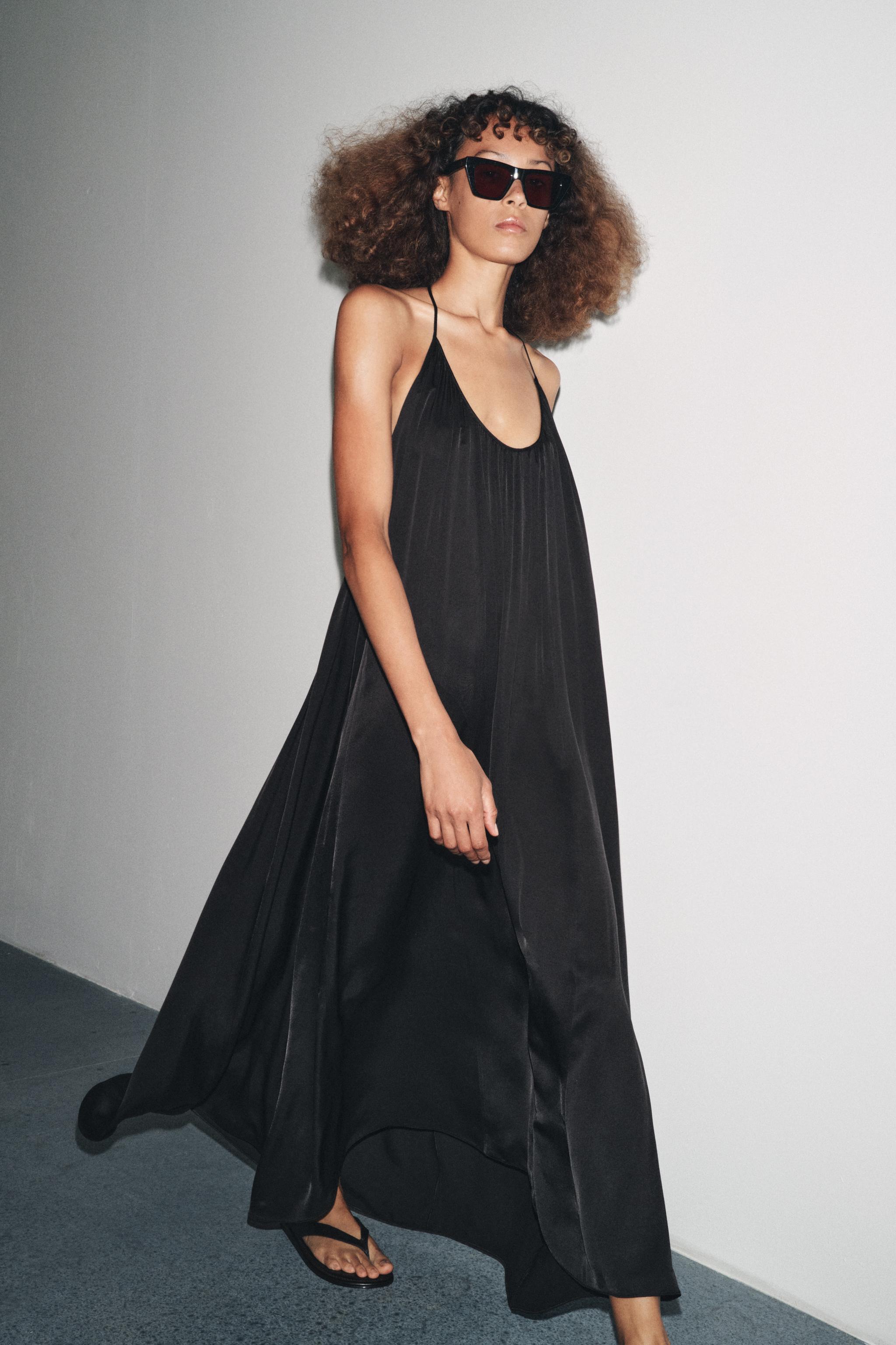 ZW COLLECTION SATIN SLIP DRESS