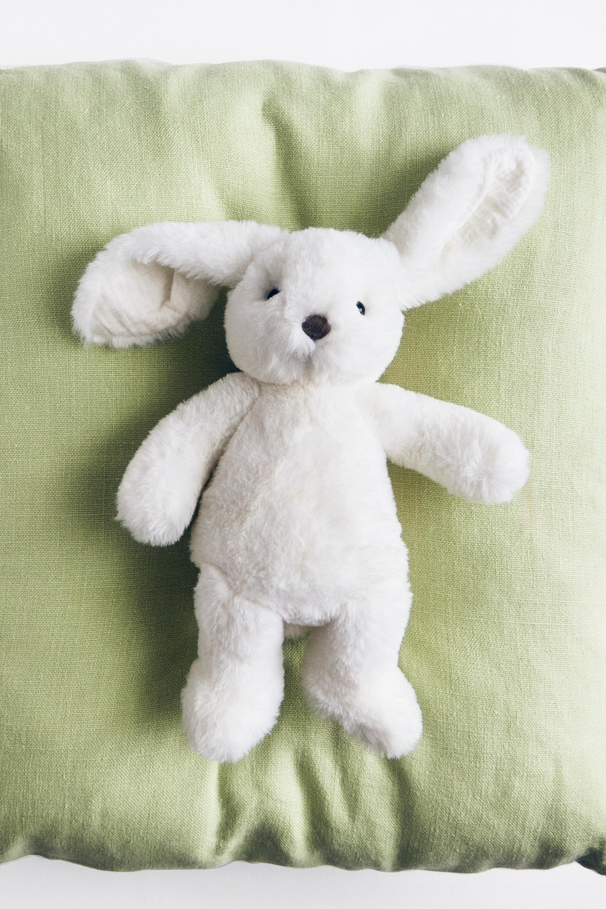 CHILDREN’S WHITE BUNNY PLUSH TOY