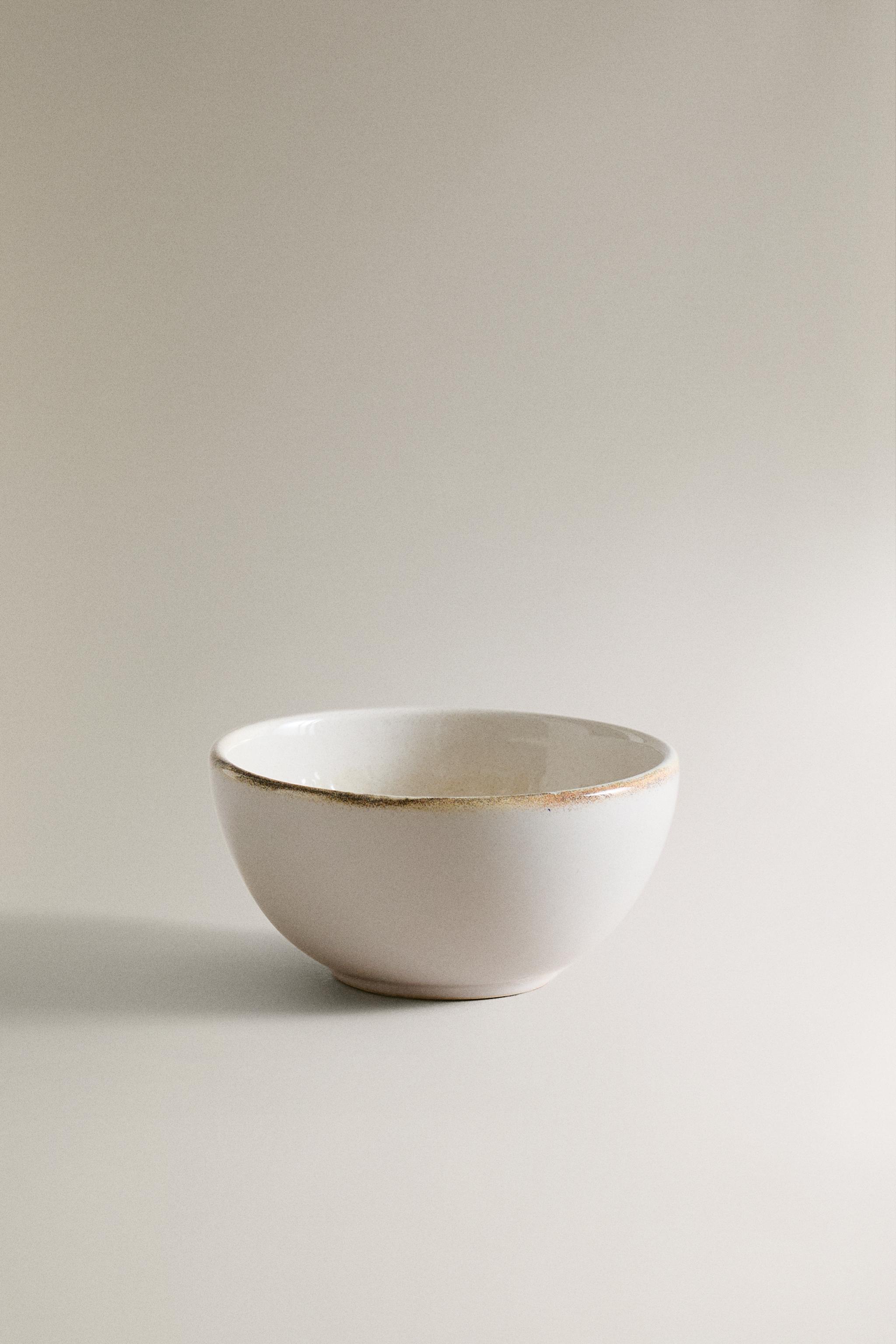 ECRU STONEWARE MINI BOWL