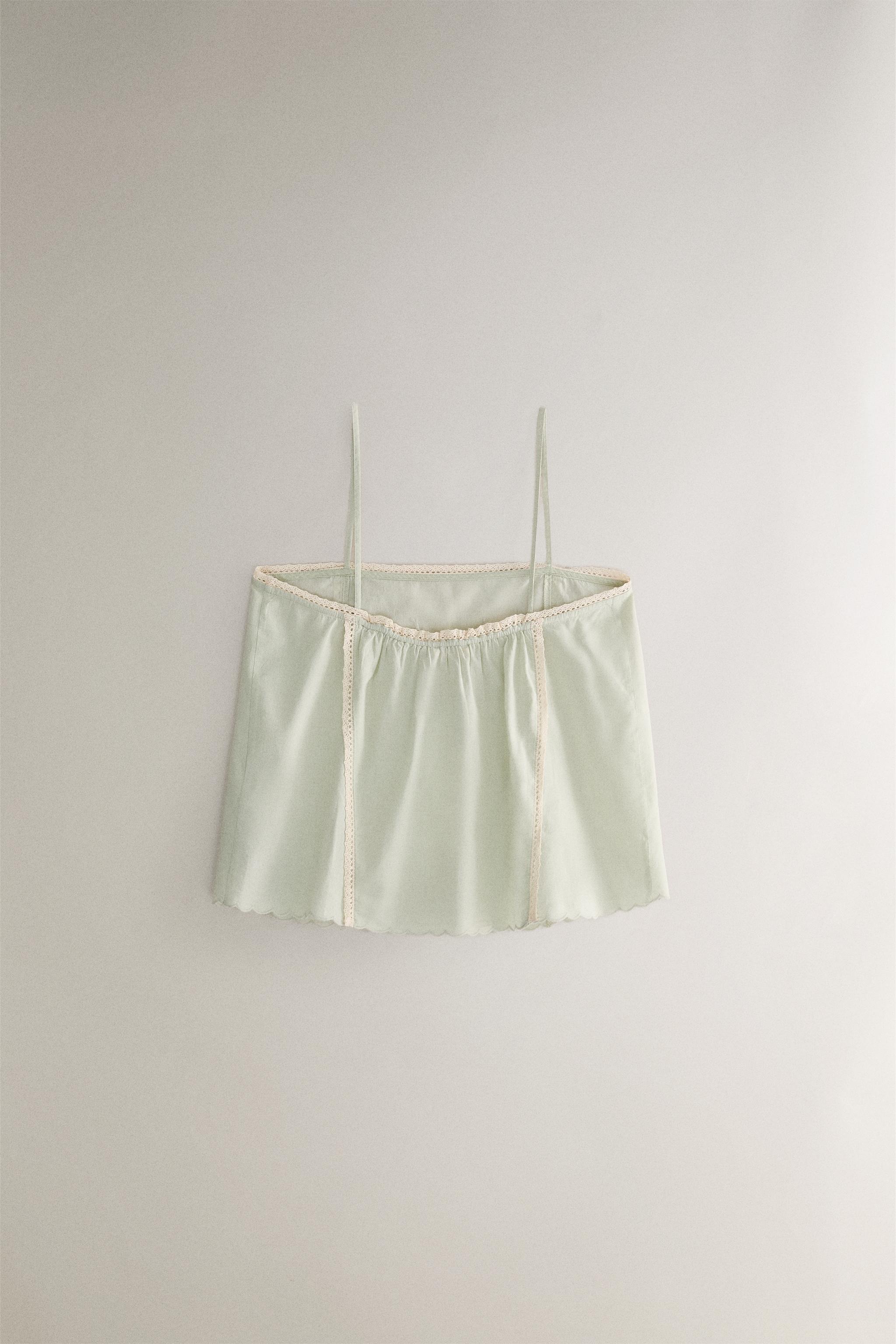 COTTON TOP WITH EMBROIDERY