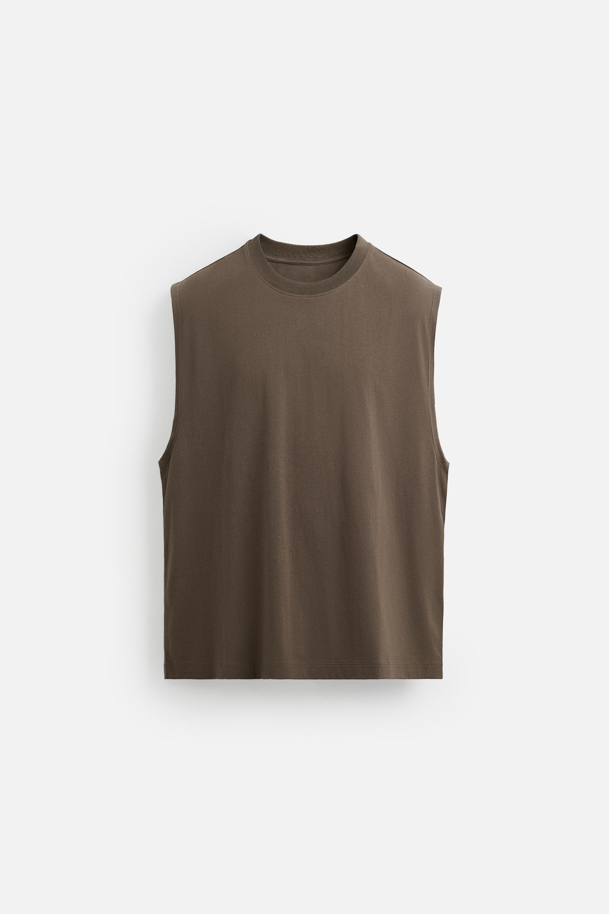 RELAXED FIT TANK T-SHIRT