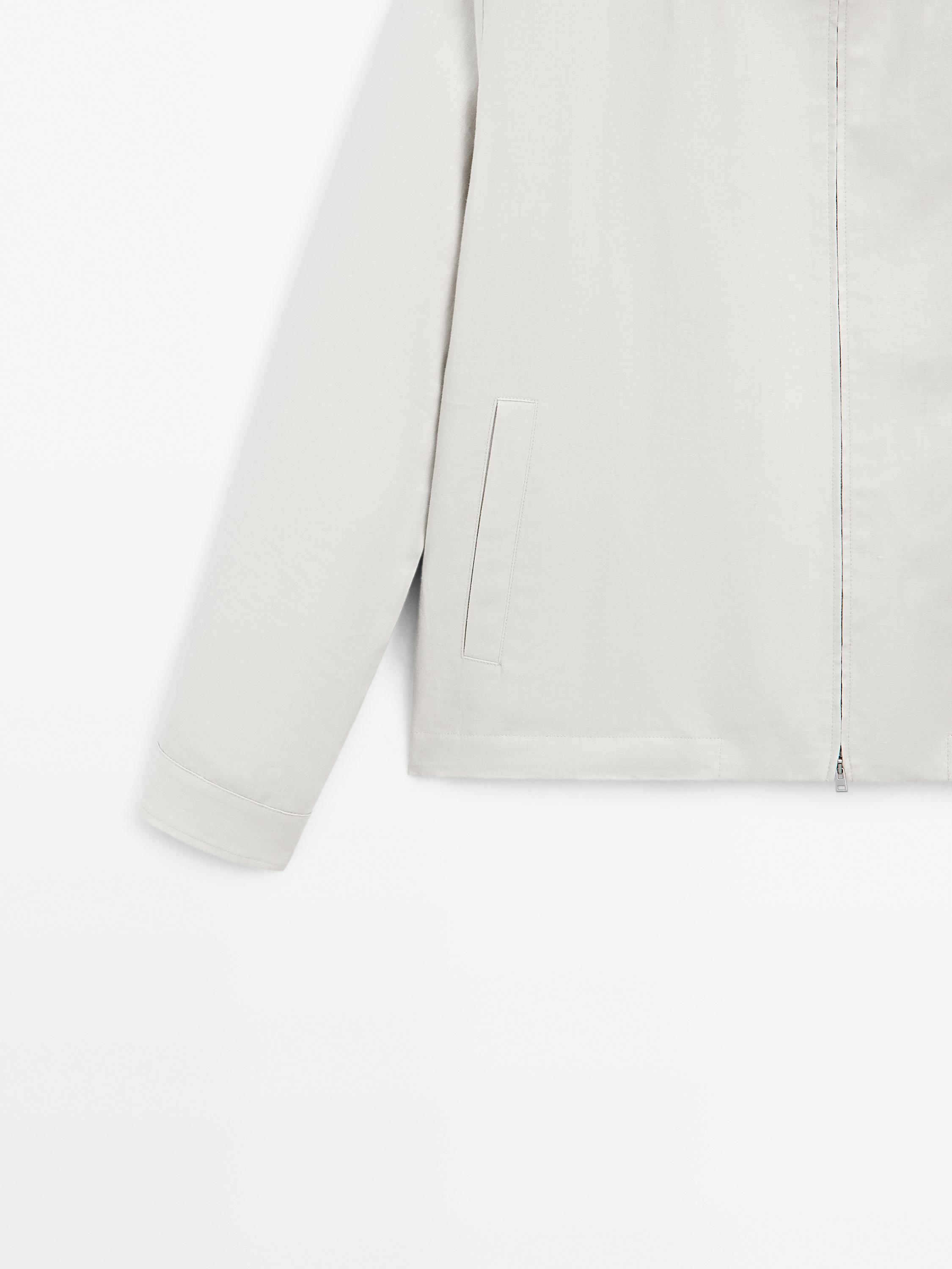 100% linen lightweight jacket