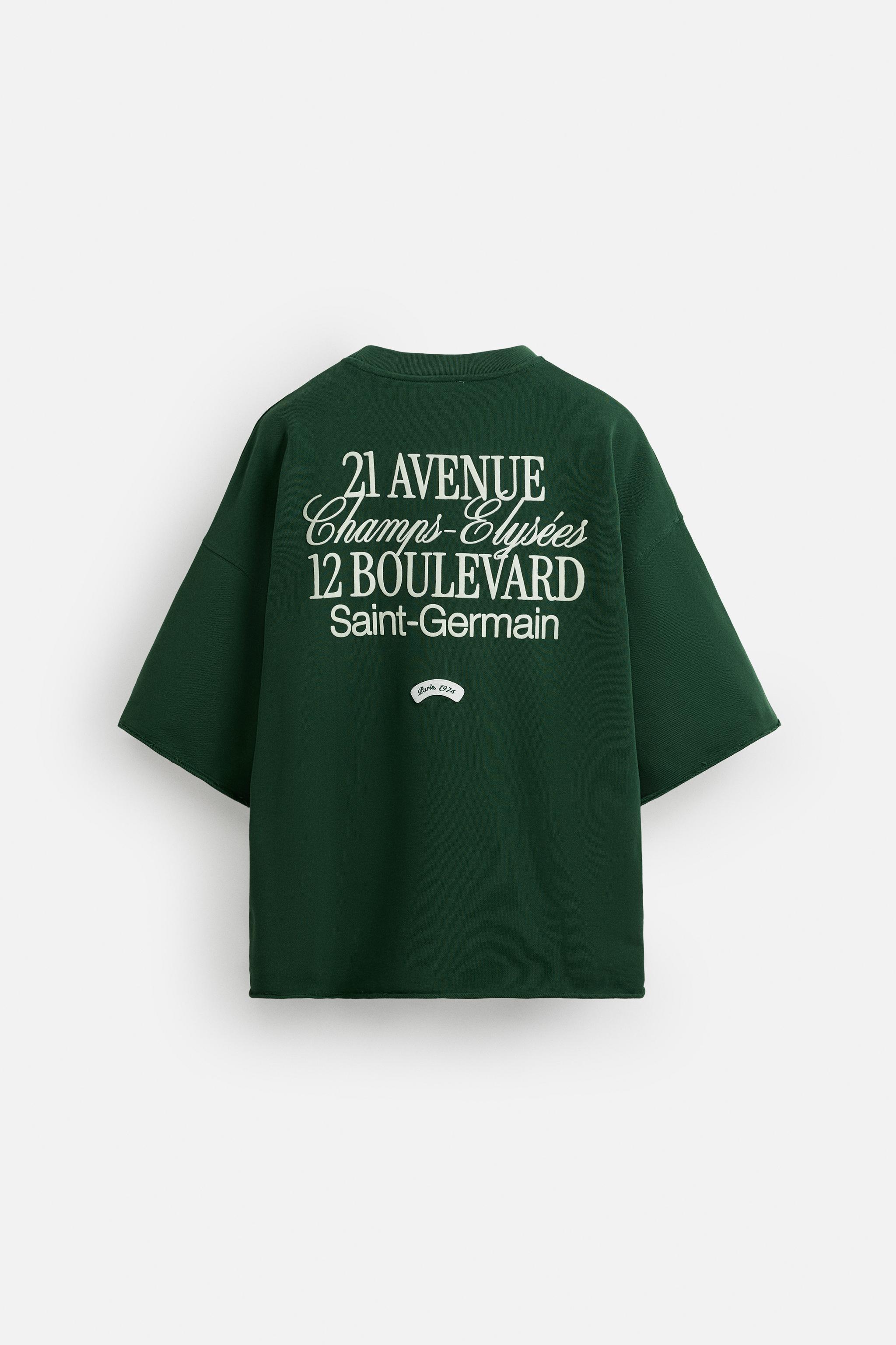 CONTRAST PATCH SWEATSHIRT