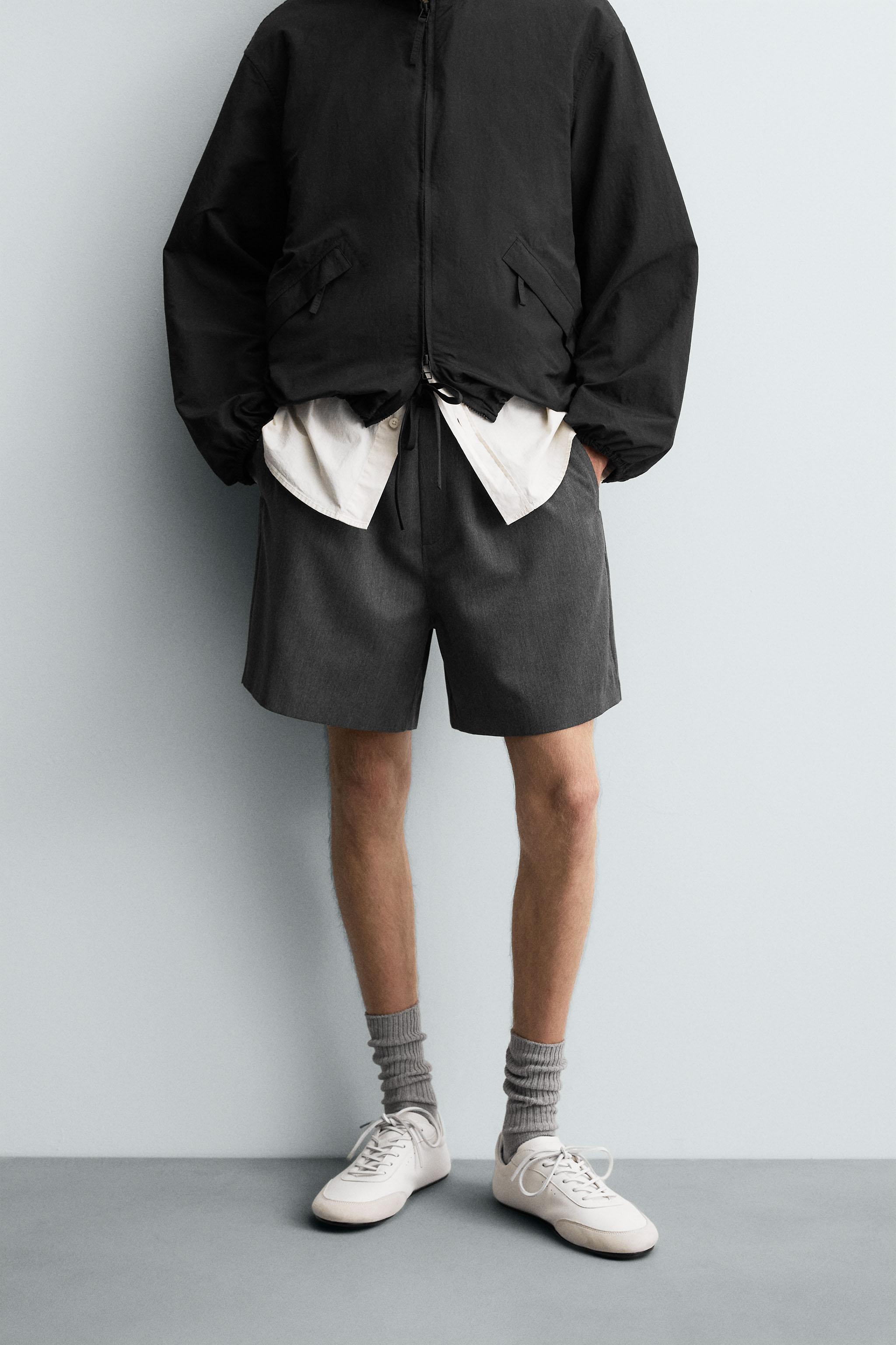 CONTRAST WAIST SHORTS