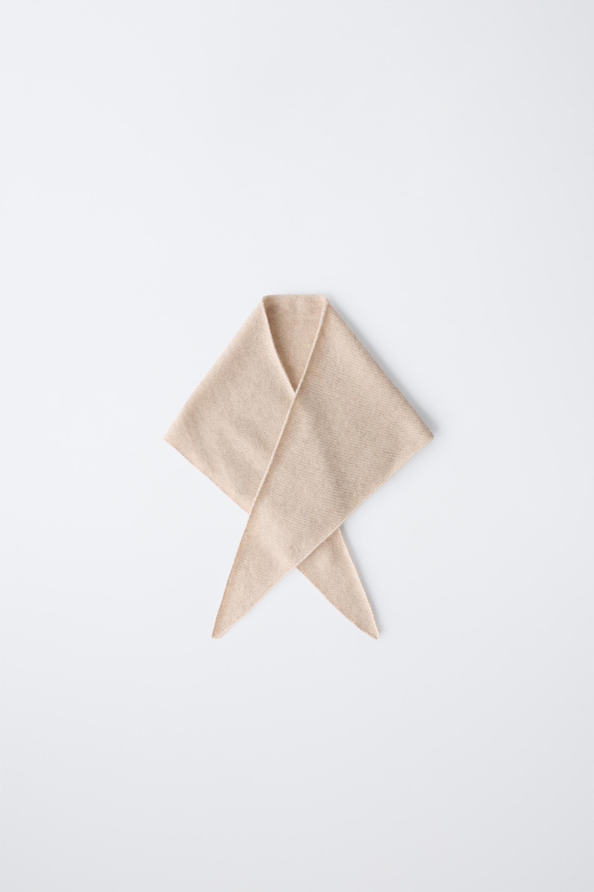 TRIANGULAR 100% CASHMERE SCARF
