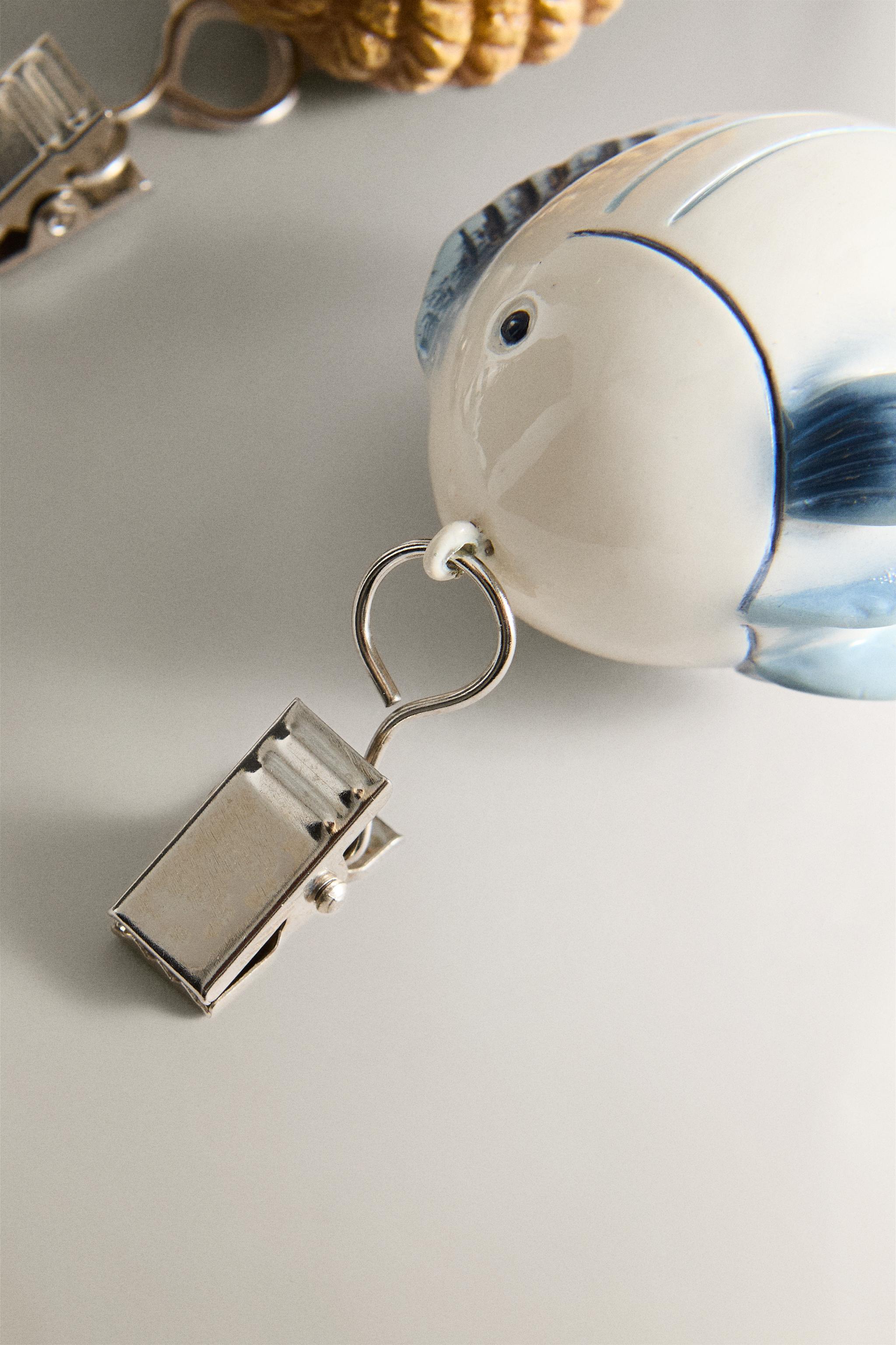 SET OF MARINE TABLECLOTH CLIPS (SET OF 4)