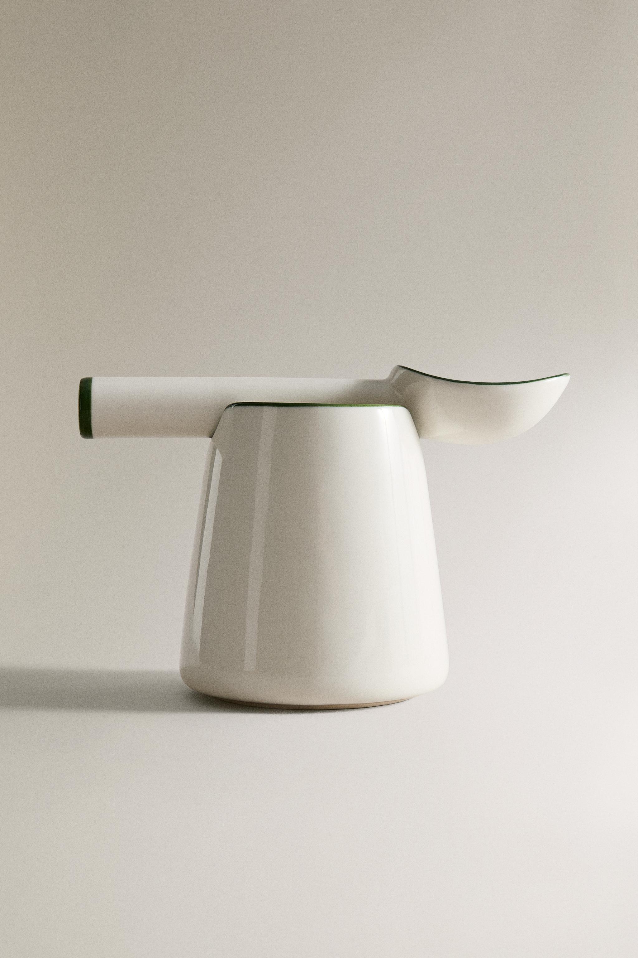 STONEWARE ICE CREAM SERVING SET