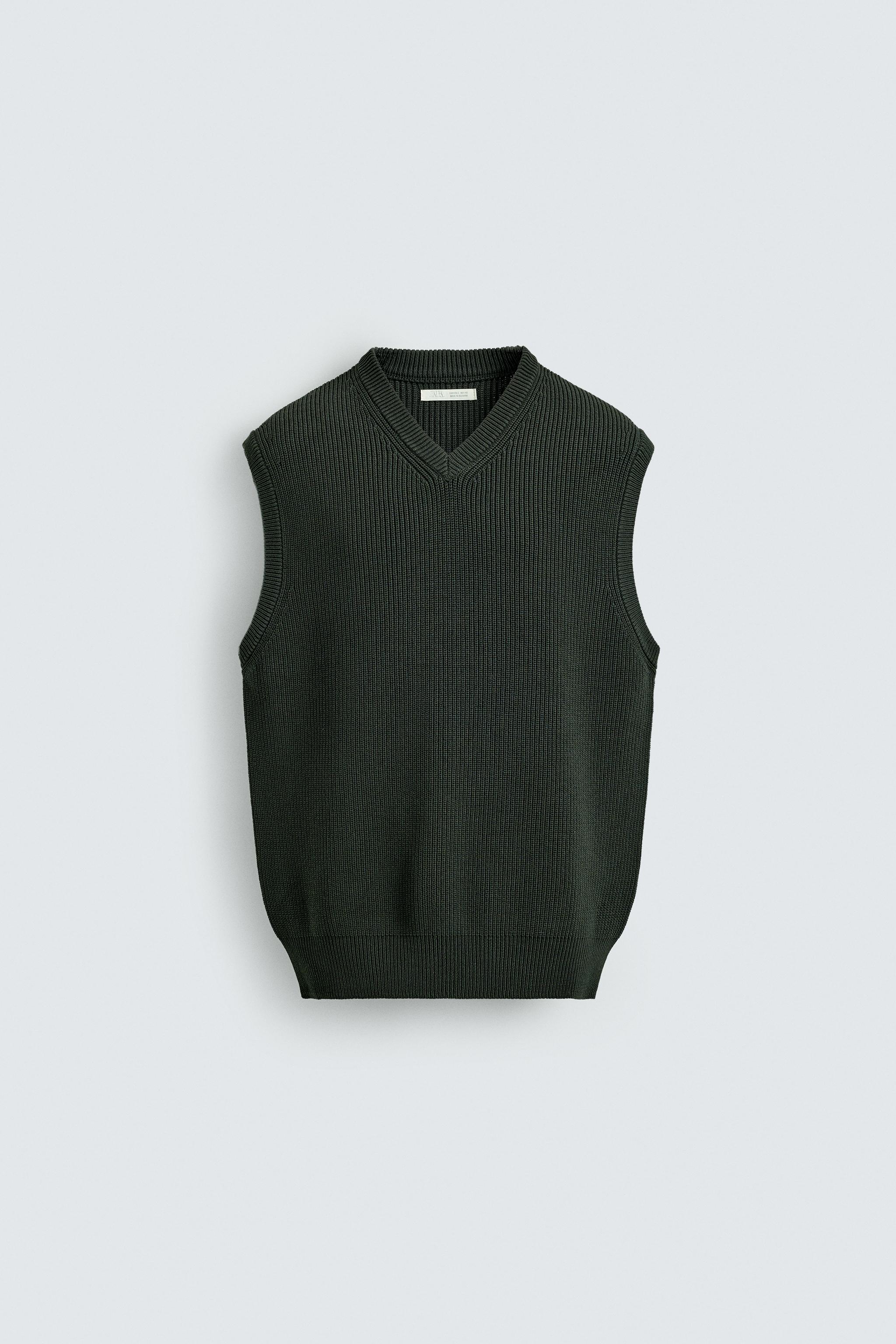 PURL KNIT VEST