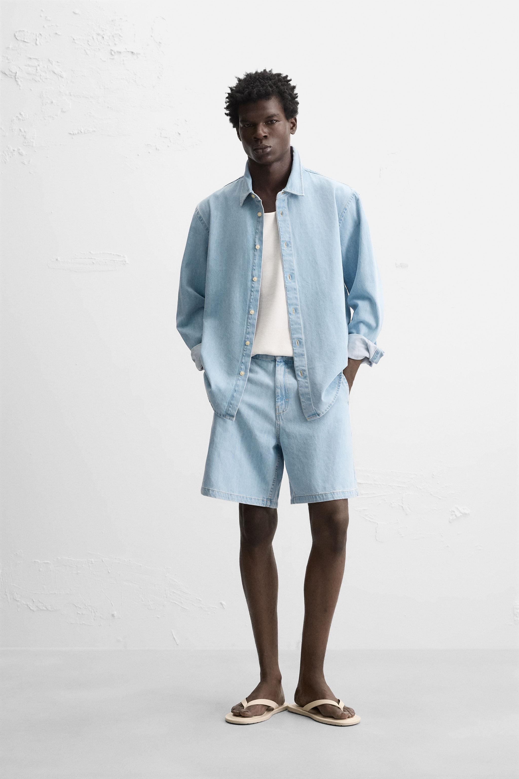 REGULAR FIT DENIM SHIRT