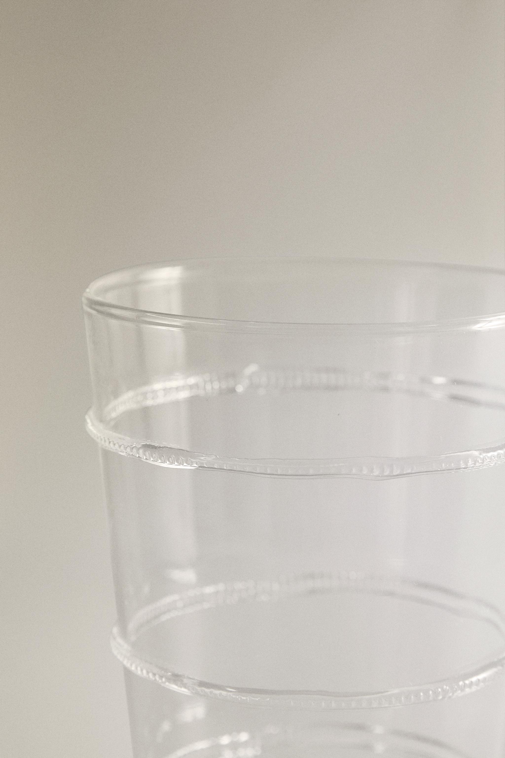 BOROSILICATE TUMBLER WITH LINES