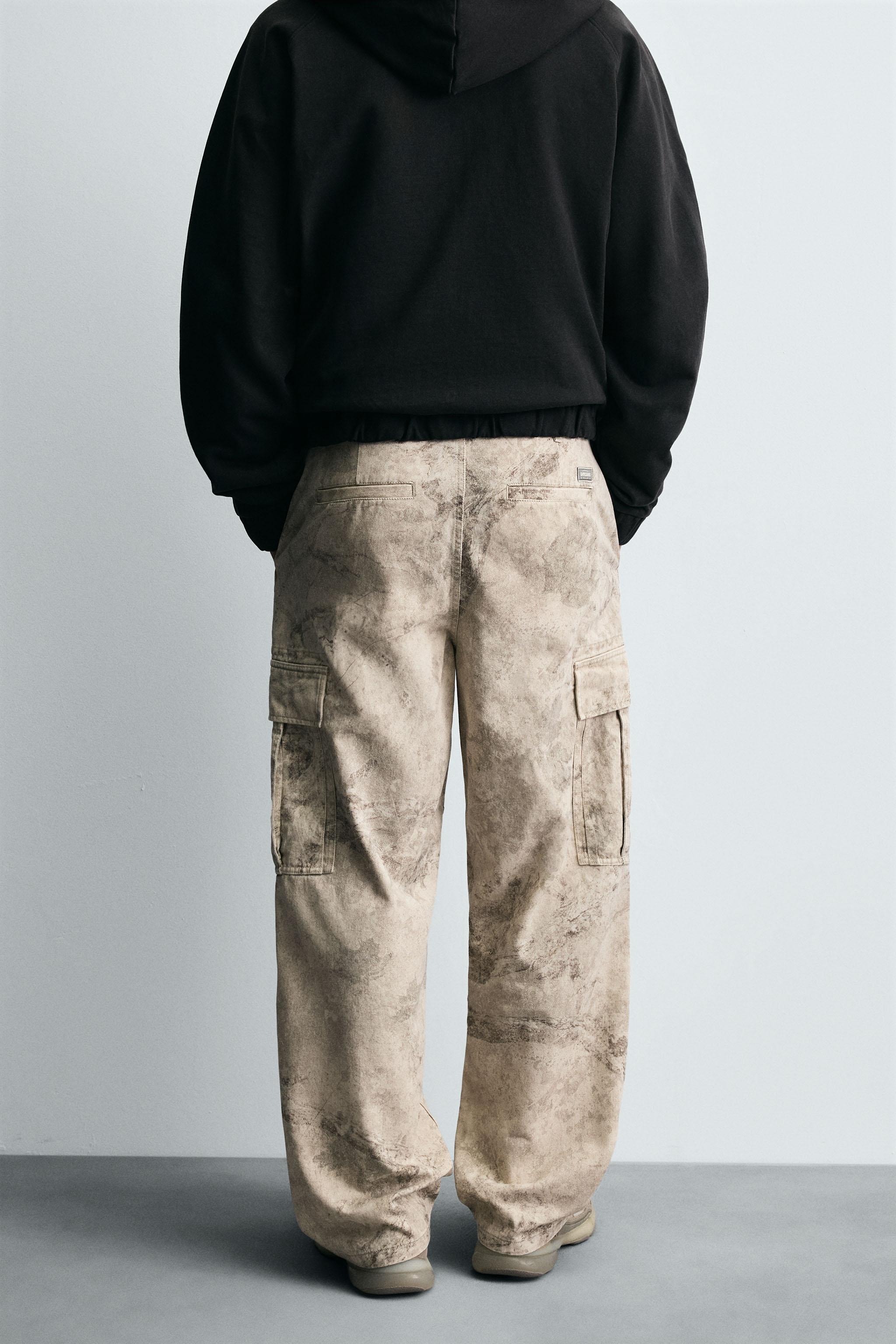 STRAIGHT FIT CARGO PANTS