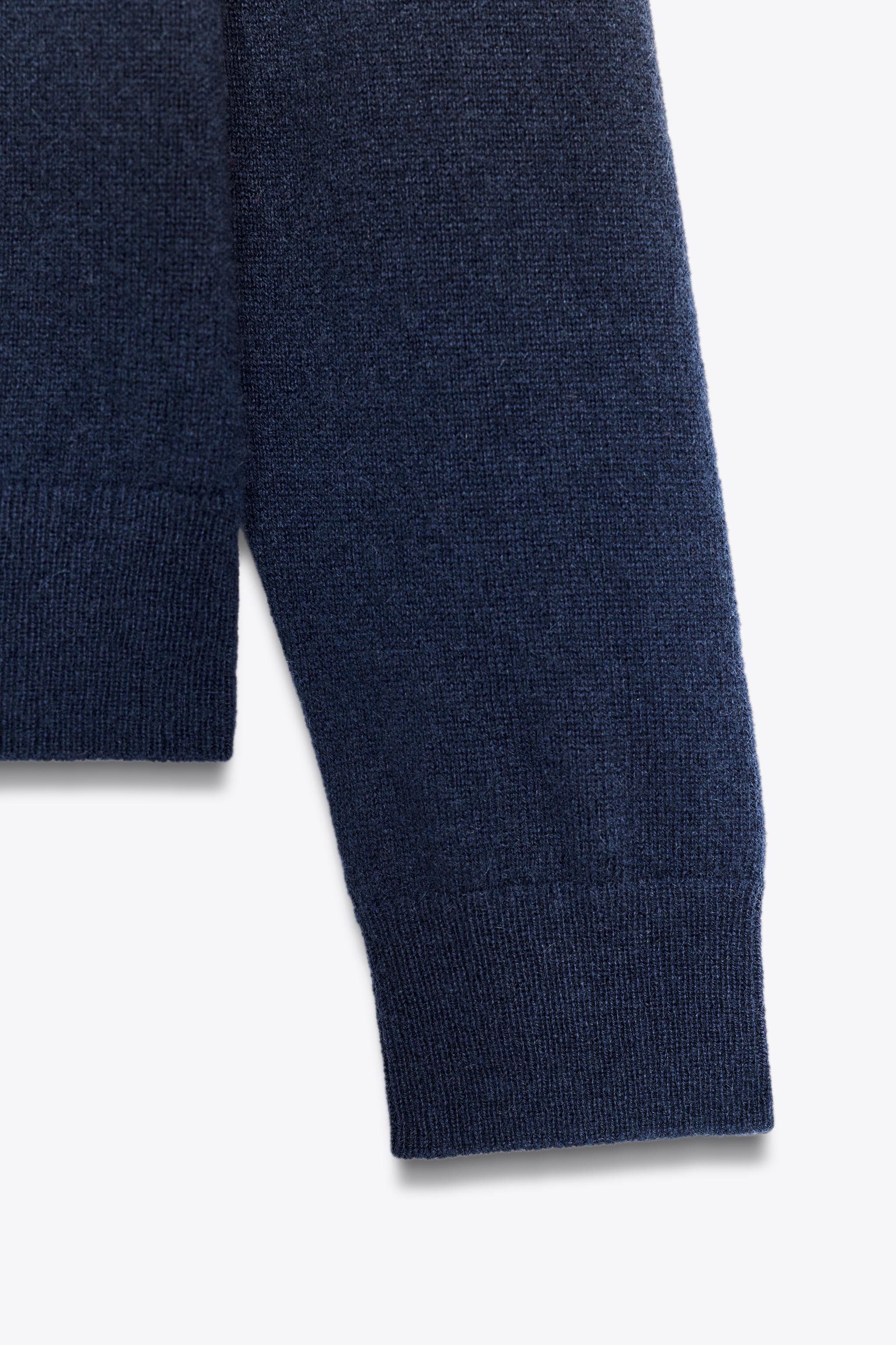 100% CASHMERE BASIC KNIT SWEATER