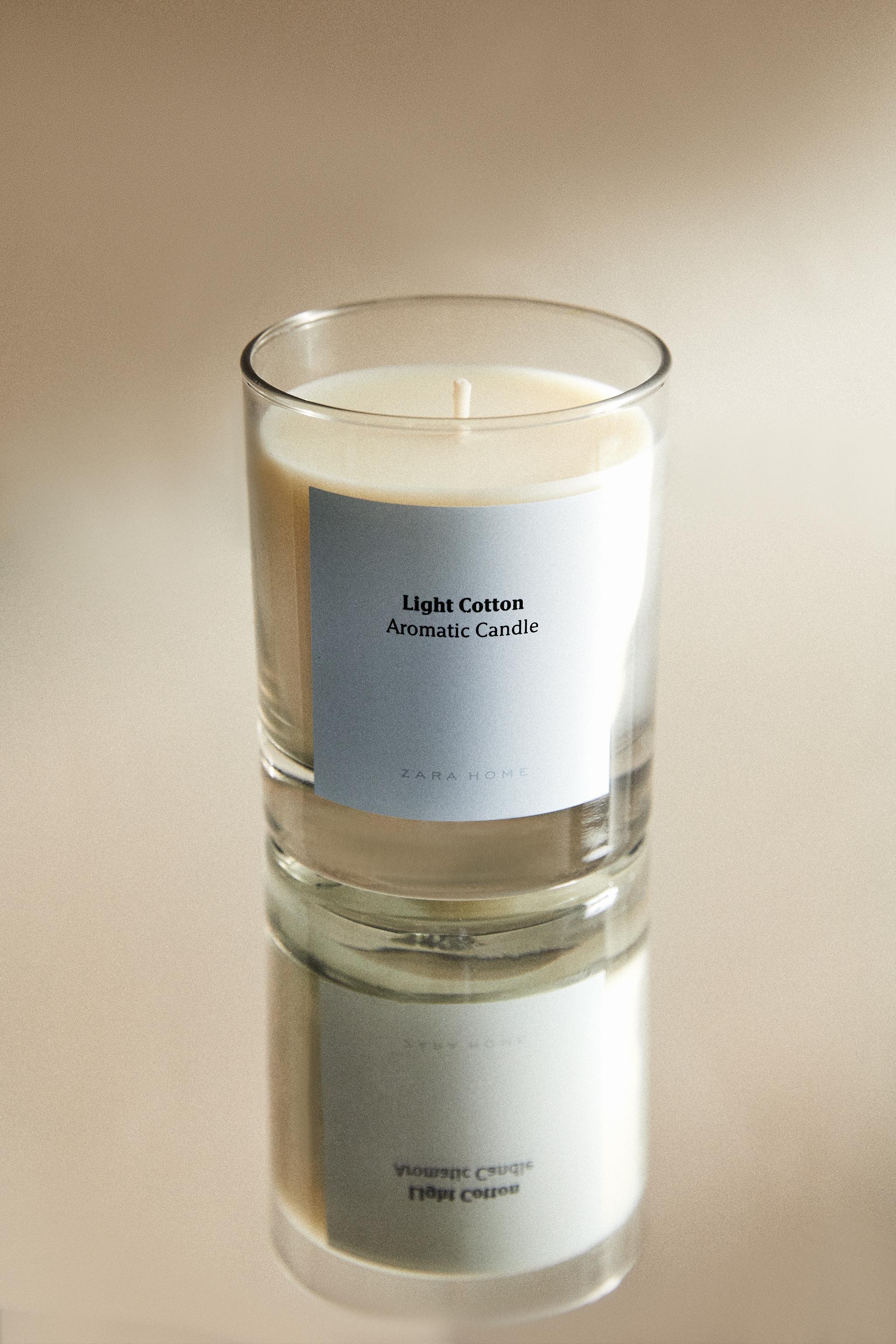 (200 G) LIGHT COTTON SCENTED CANDLE