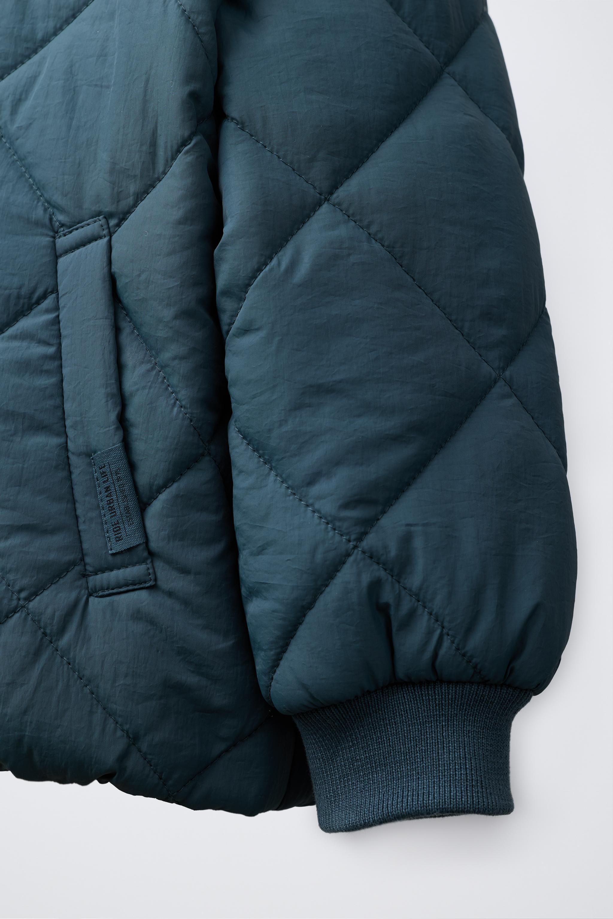 WATER REPELLENT PADDED BOMBER JACKET