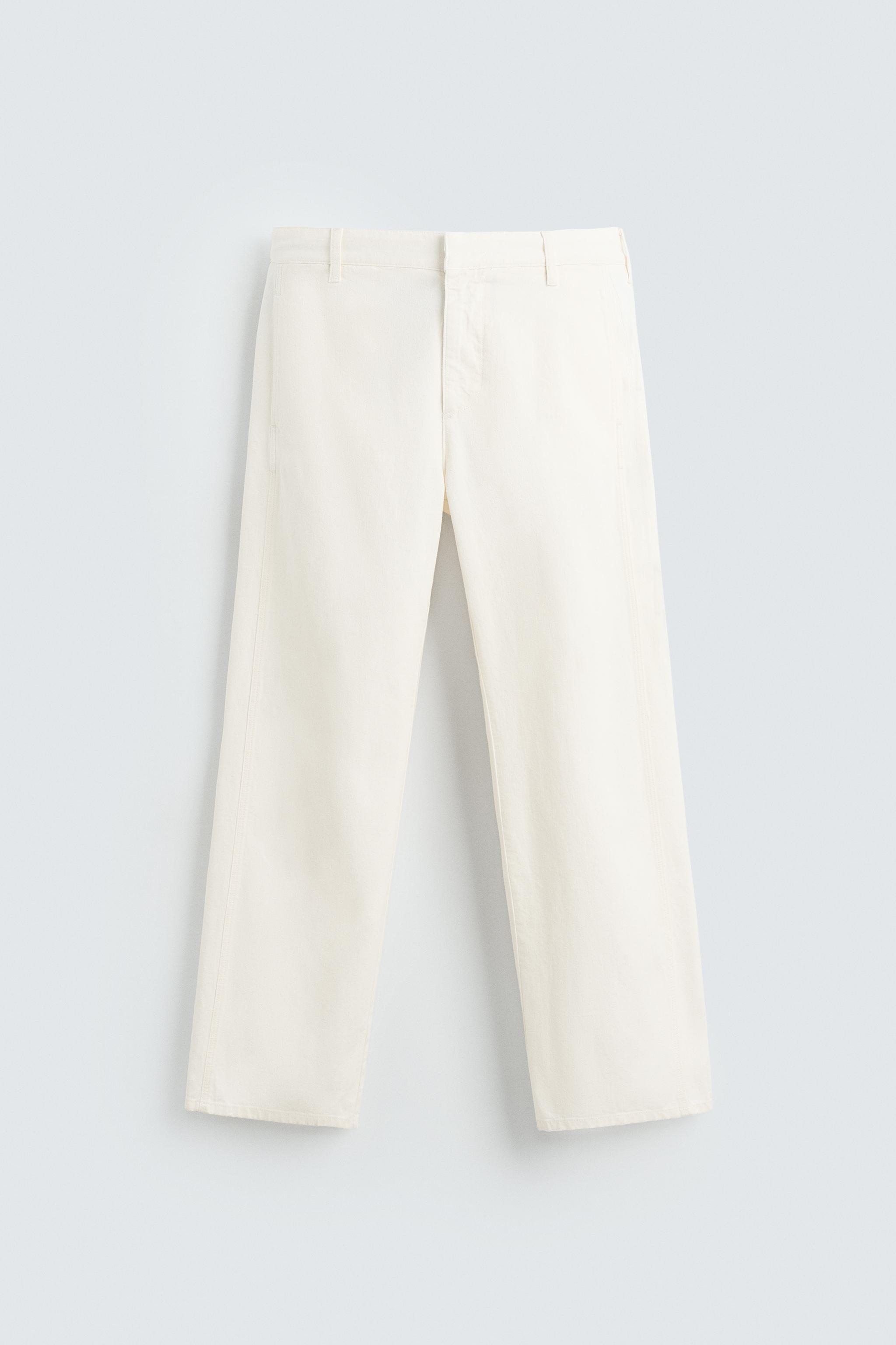 COTTON HEMP CHINO PANTS