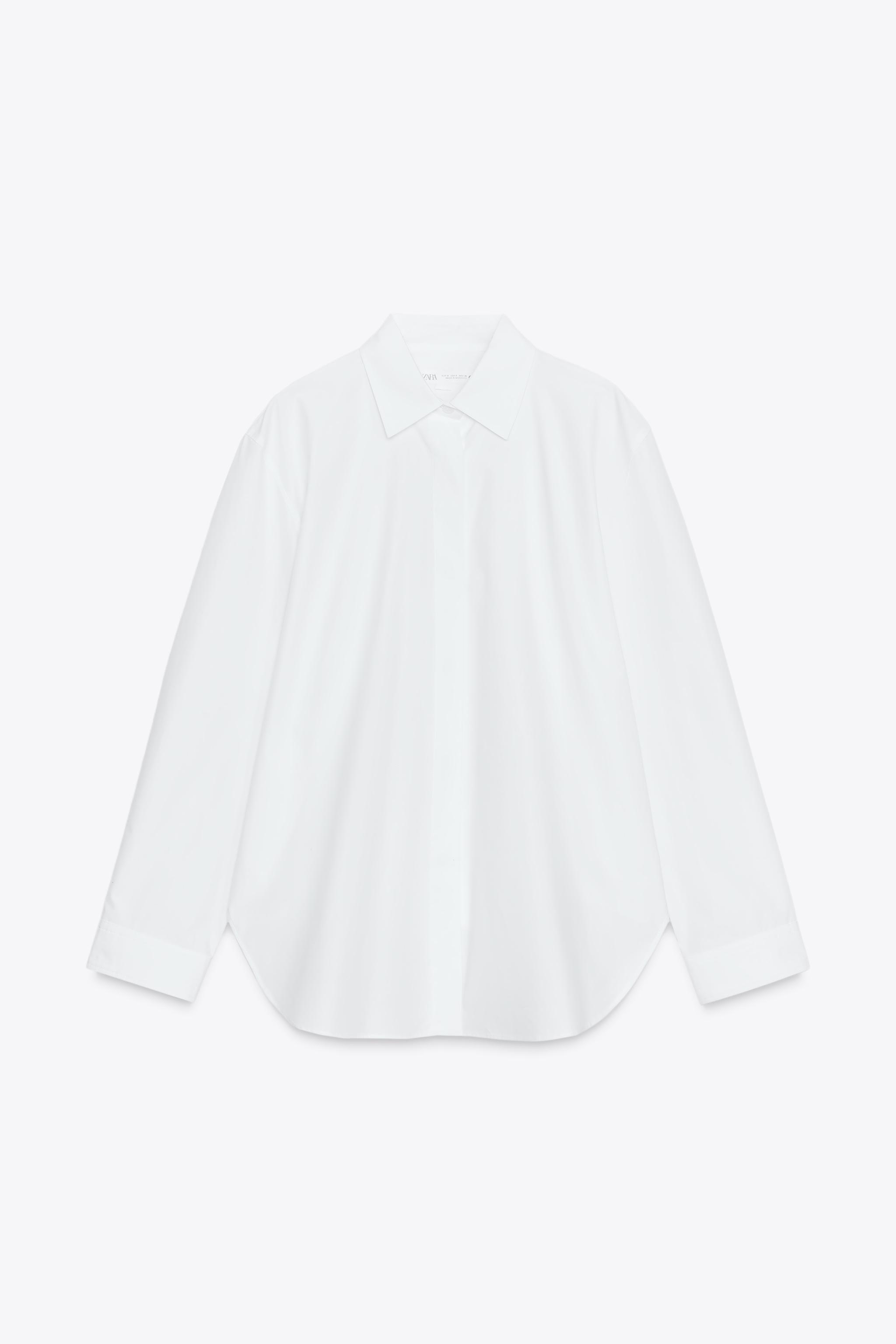 ZW COLLECTION POPLIN SHIRT
