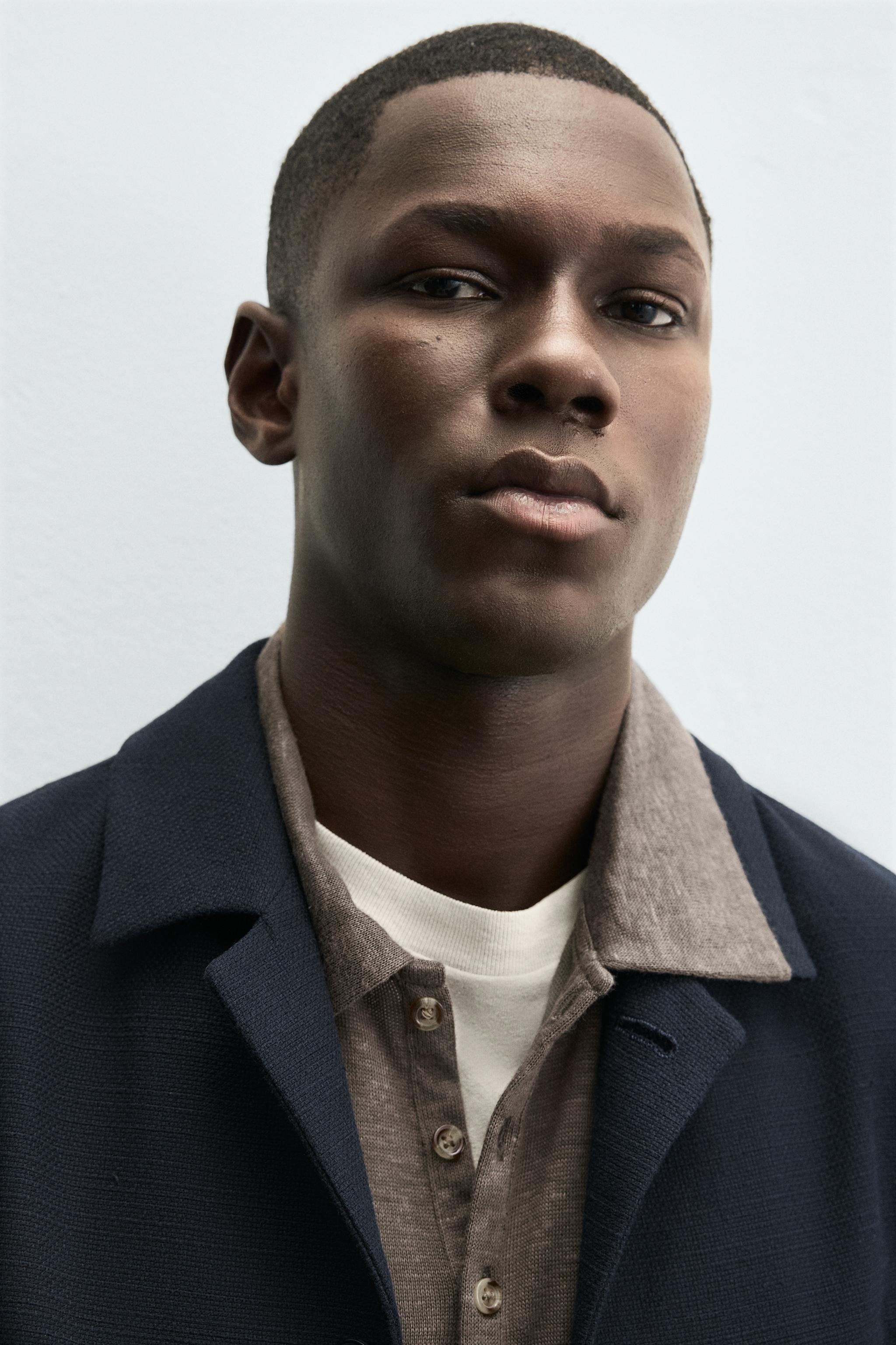 TEXTURED REGULAR FIT OVERSHIRT