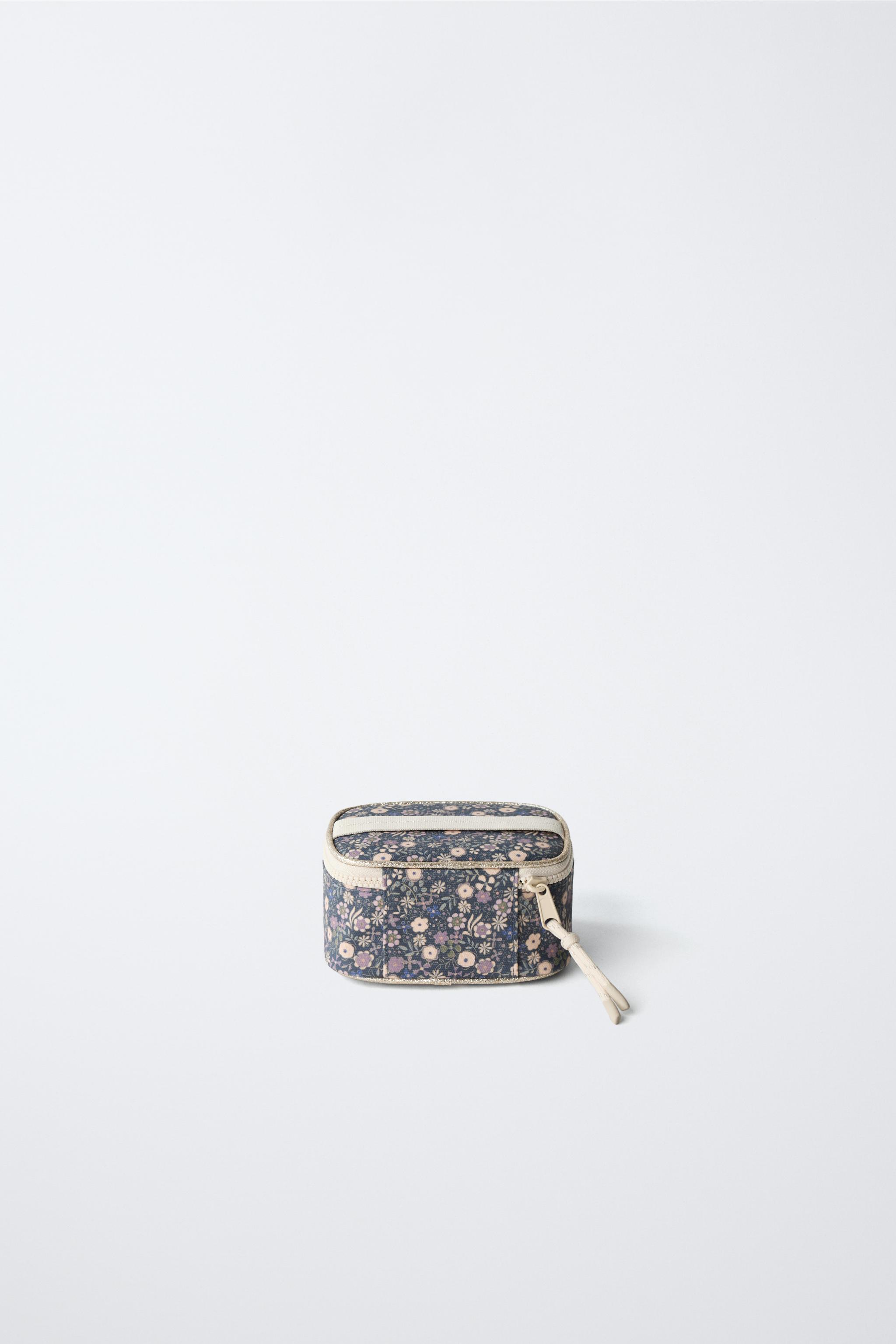 FLORAL TOILETRY BAG