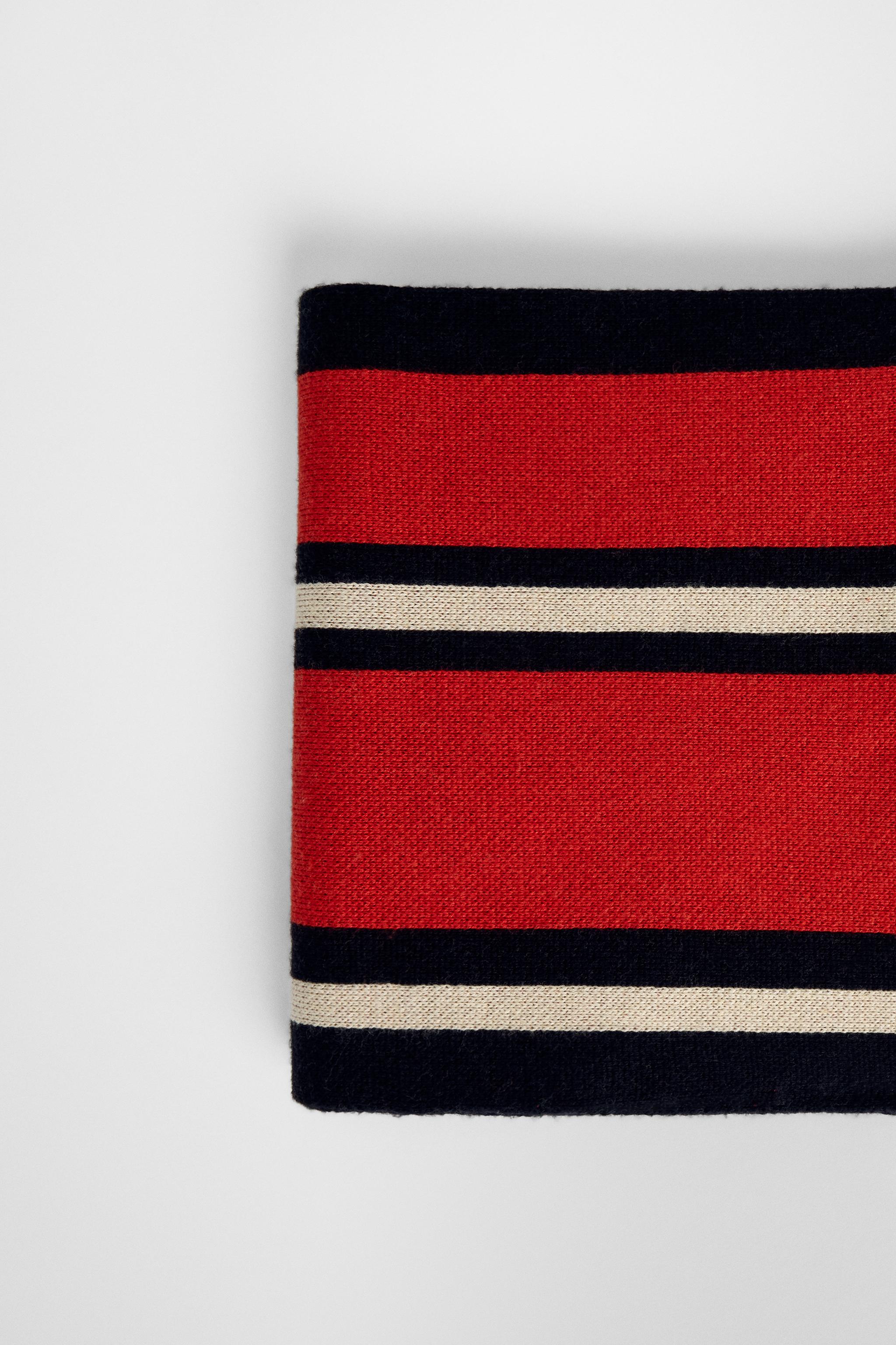 STRIPED SCARF BOBBY GILLESPIE X ZARA