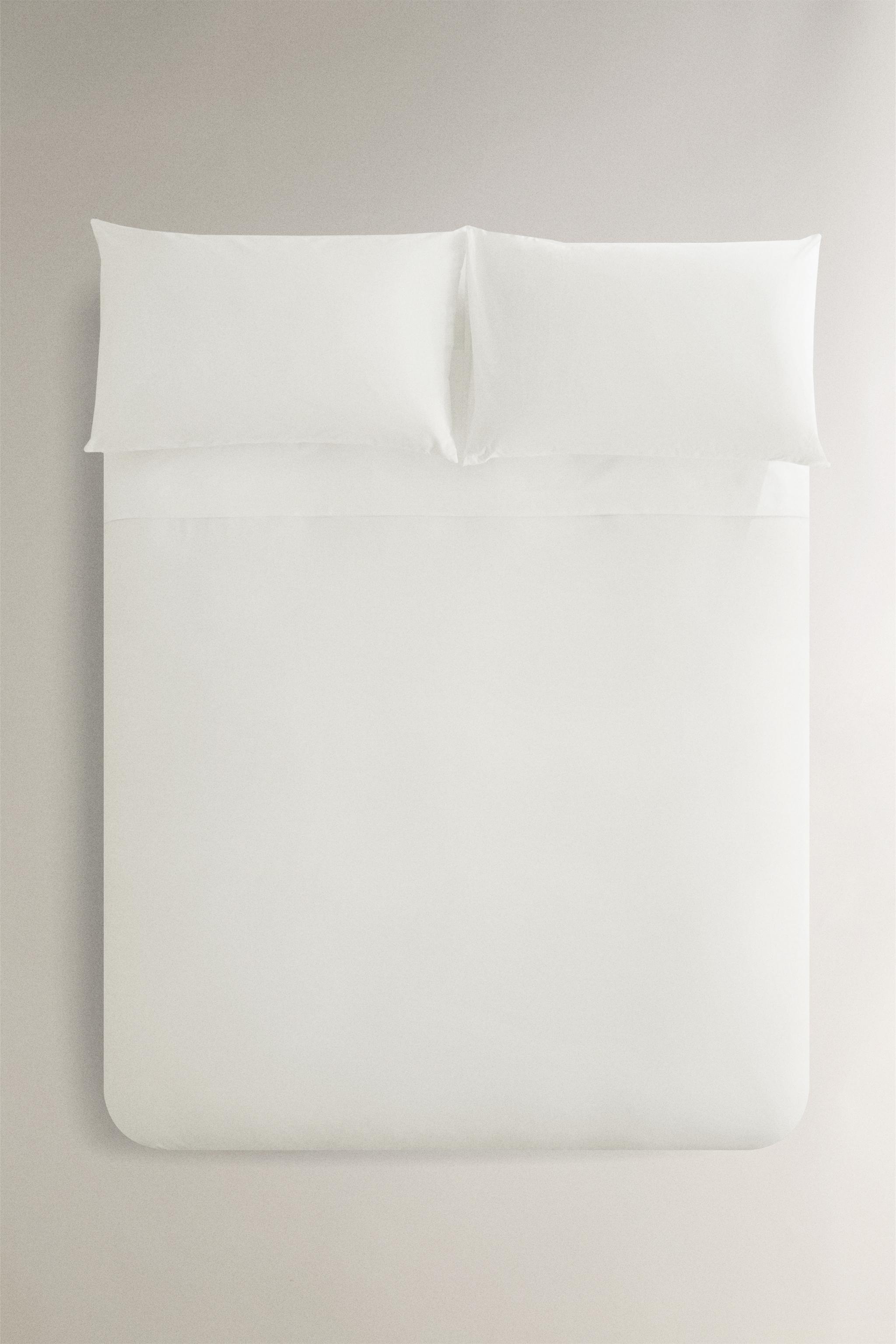 PERCALE COTTON DUVET COVER (500 THREAD COUNT)