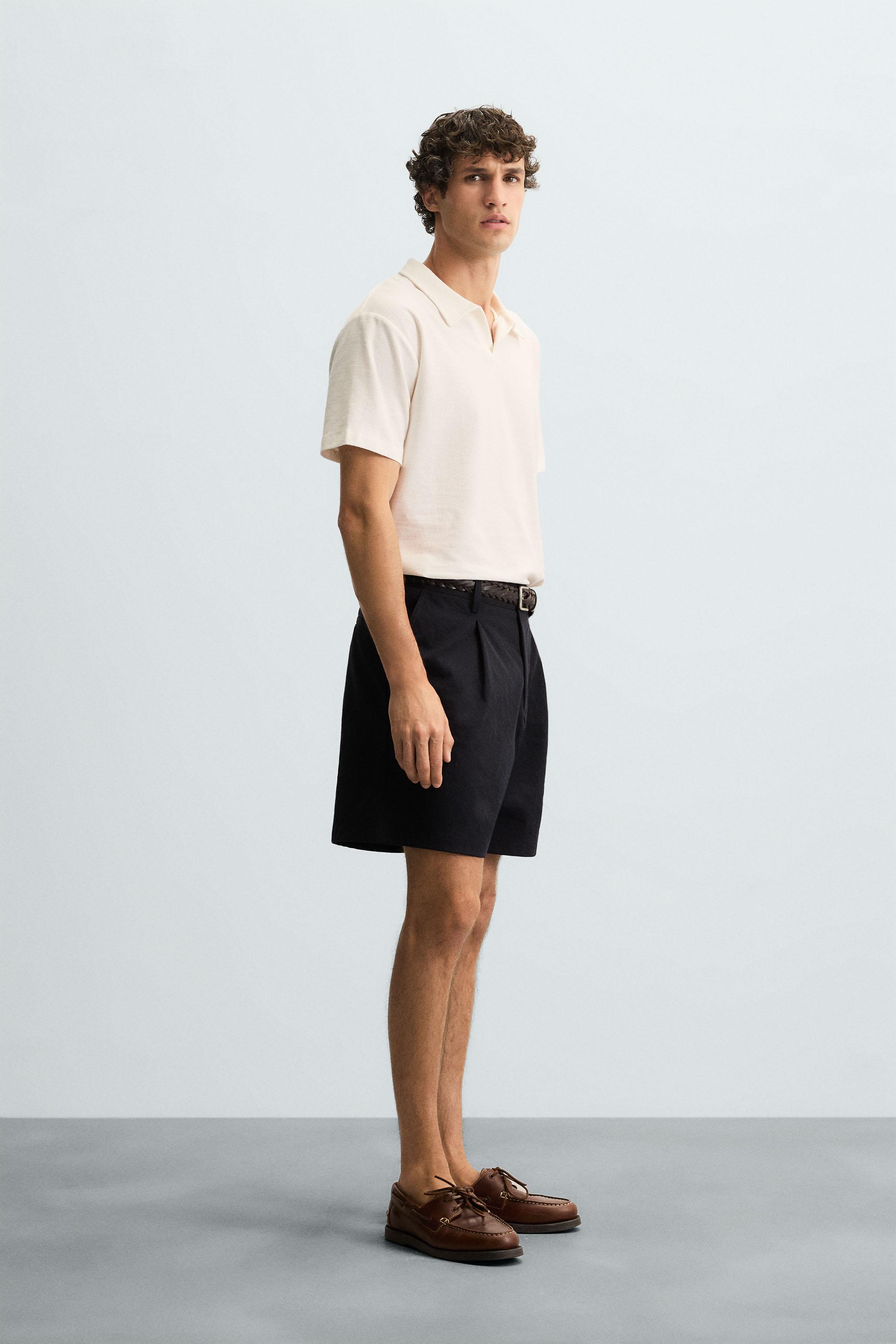 TEXTURED POLO SHIRT