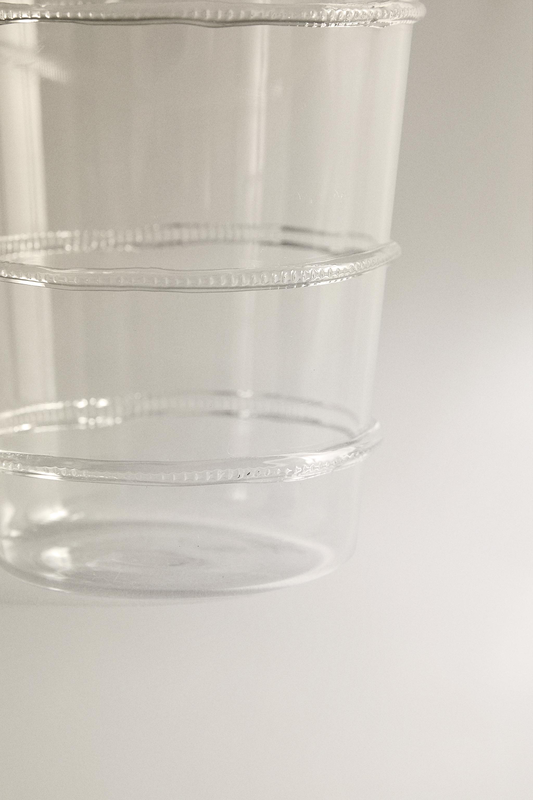 BOROSILICATE TUMBLER WITH LINES