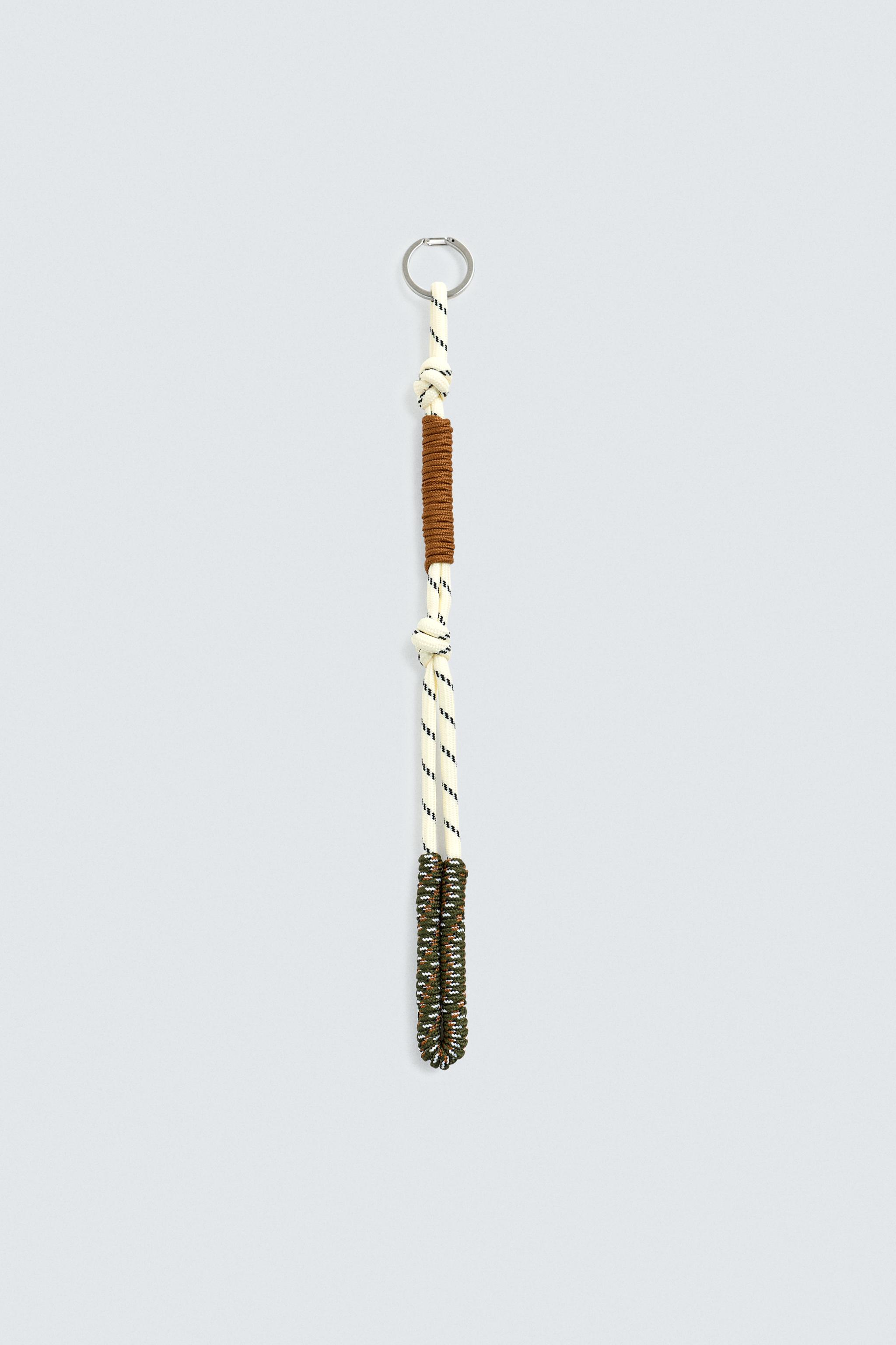 CONTRAST CORD KEYCHAIN