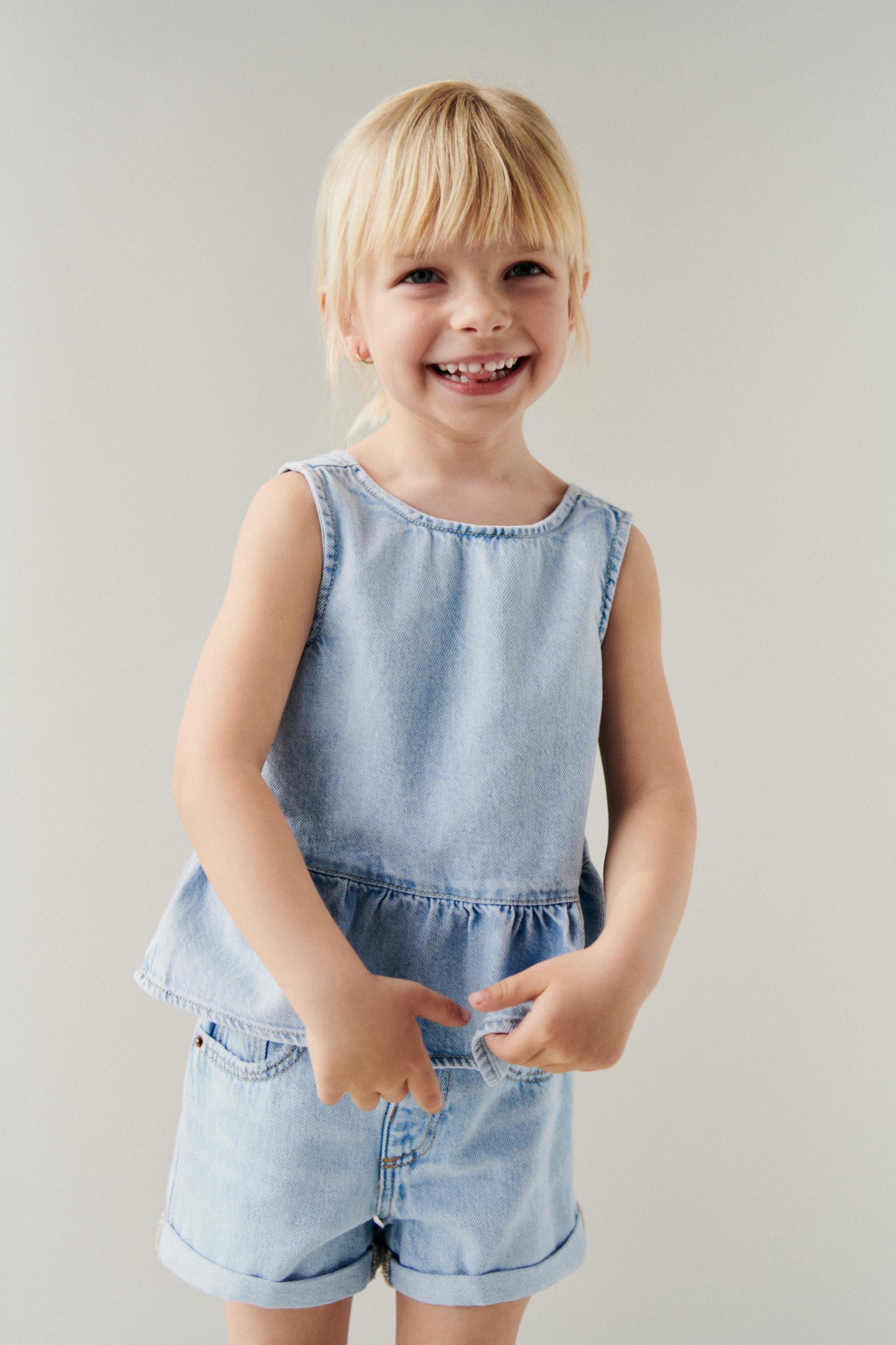 MOM FIT DENIM SHORTS