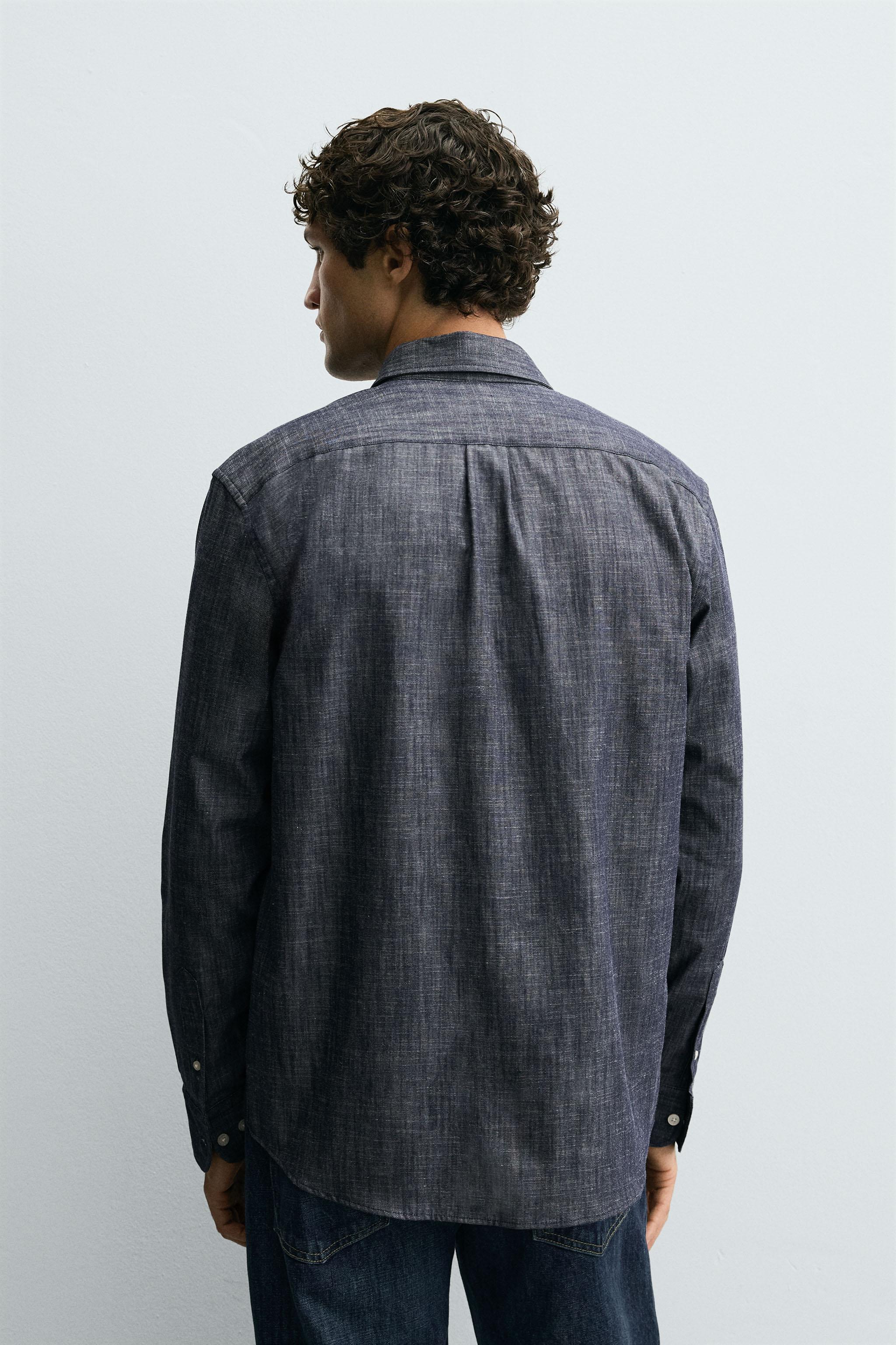 REGULAR FIT BUTTON-DOWN COLLAR SHIRT