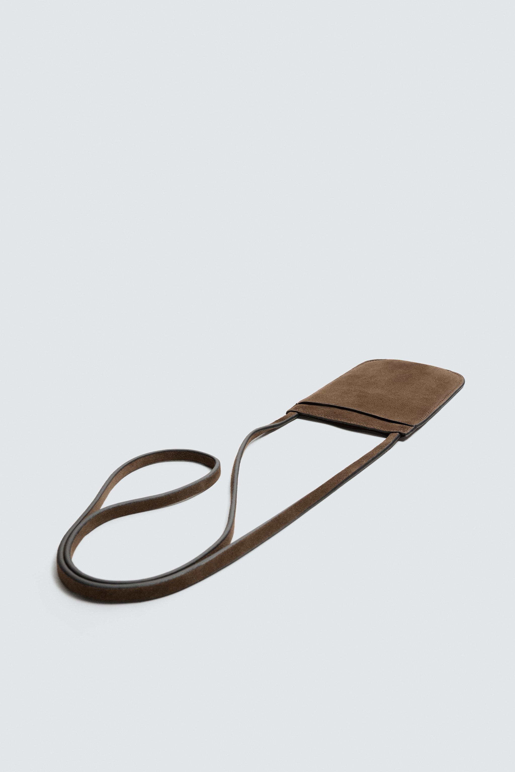 LEATHER CROSSBODY BAG