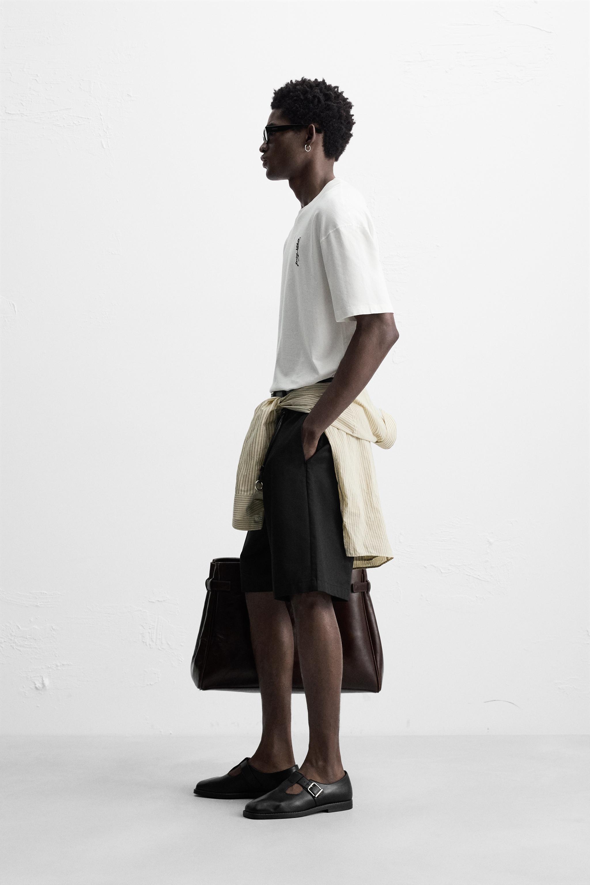 MUSICAL NOTE EMBROIDERED T-SHIRT