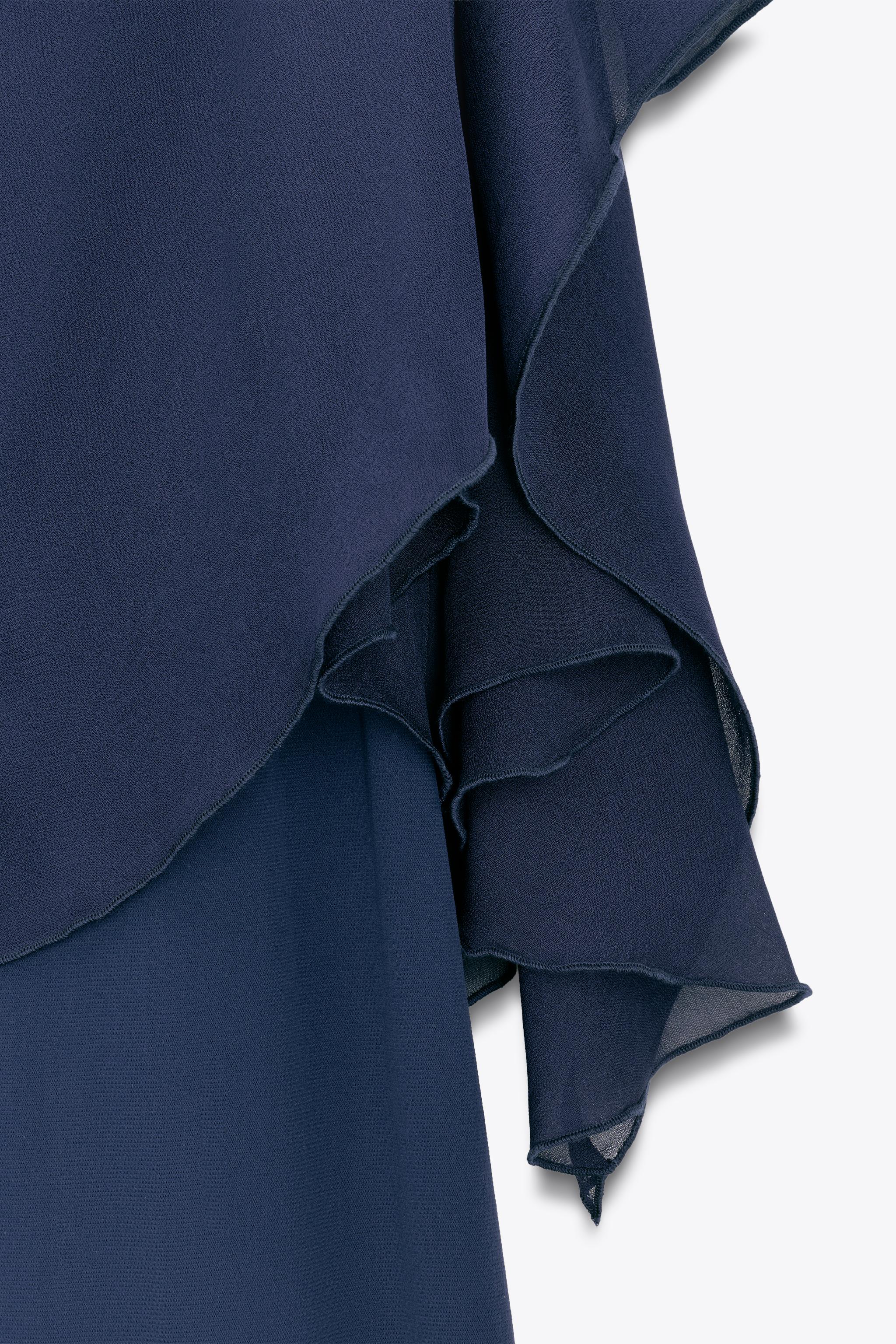 LIMITED EDITION CAPE LONG DRESS