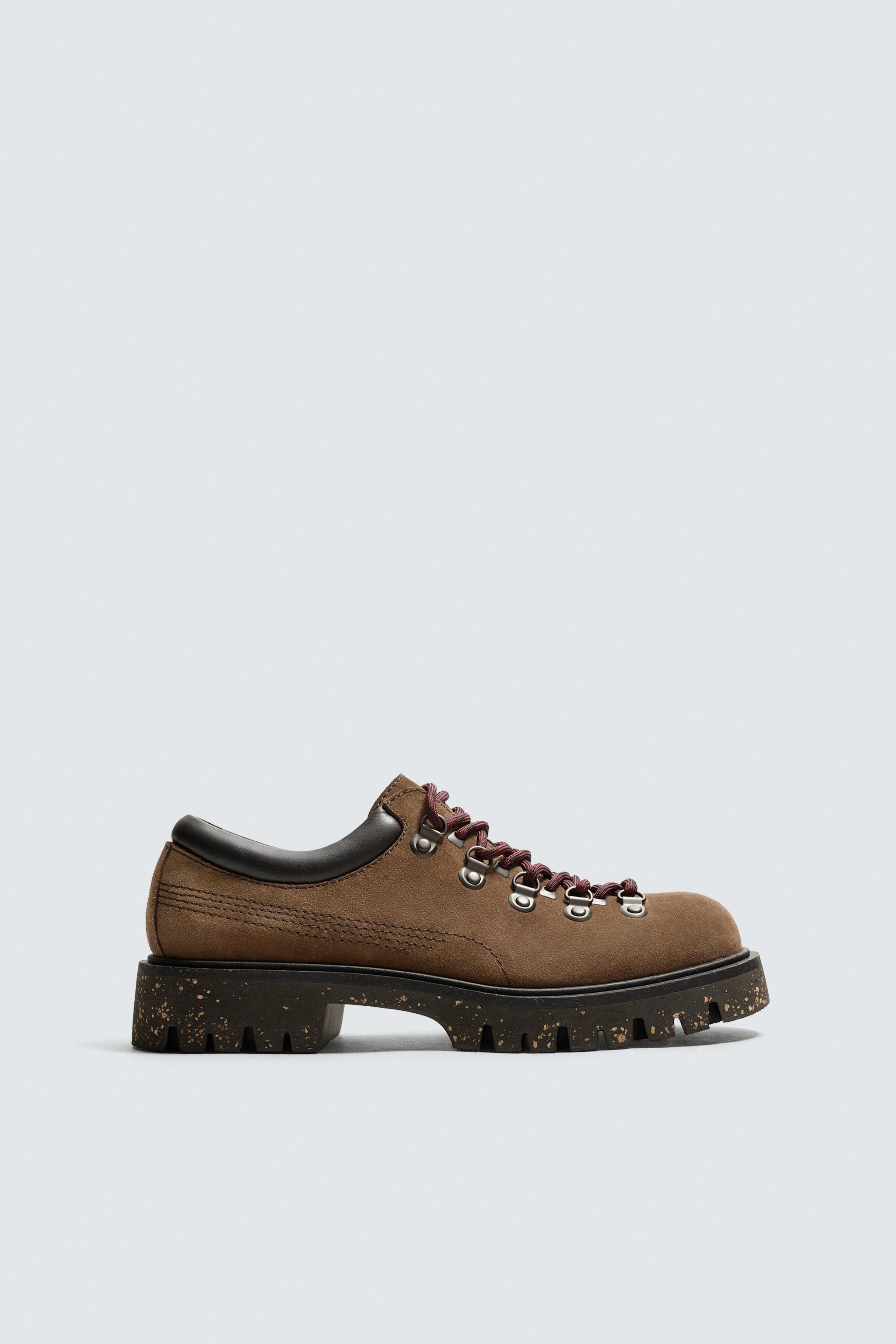 LEATHER TREKKING SHOES