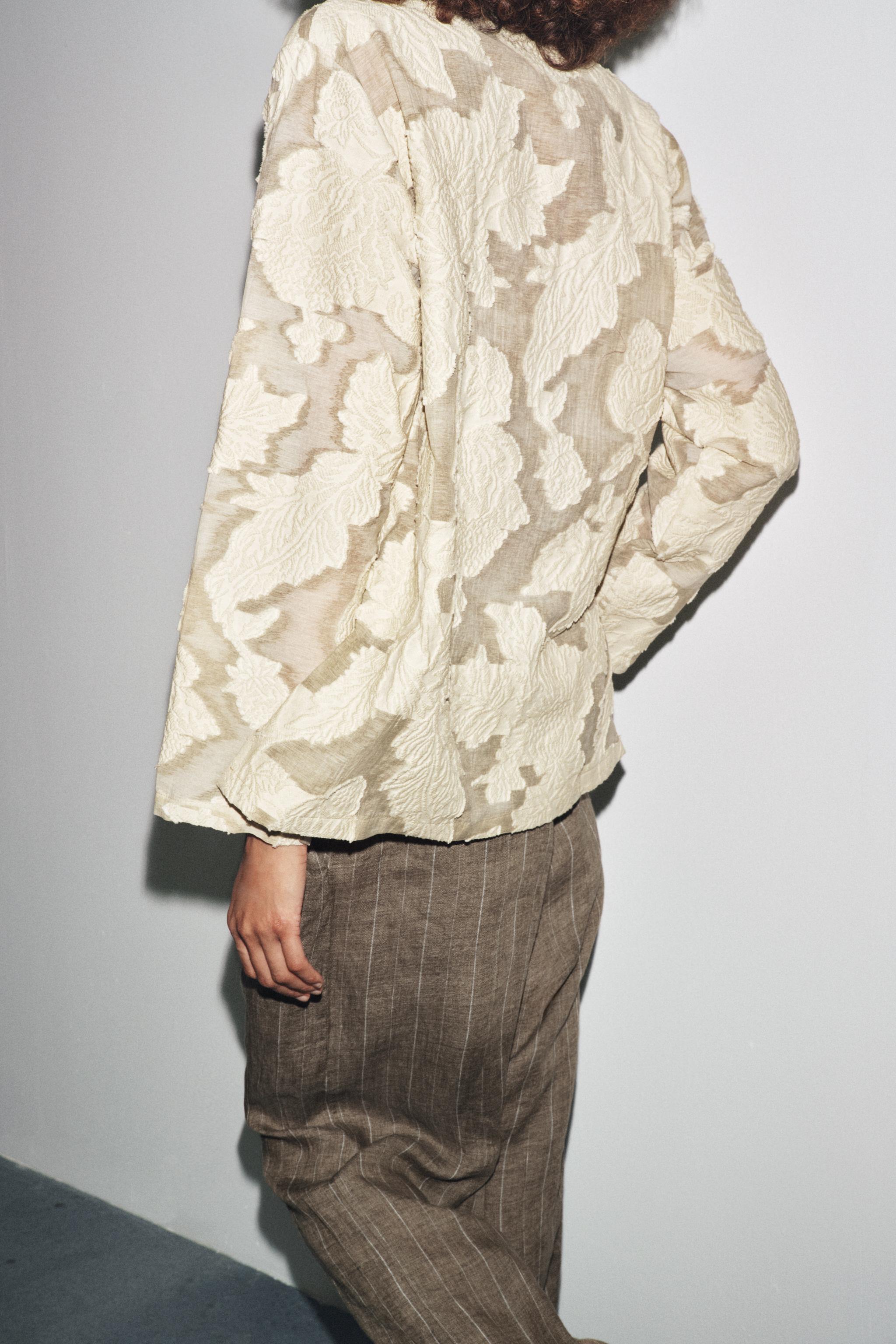 FLORAL JACQUARD KIMONO LIMITED EDITION