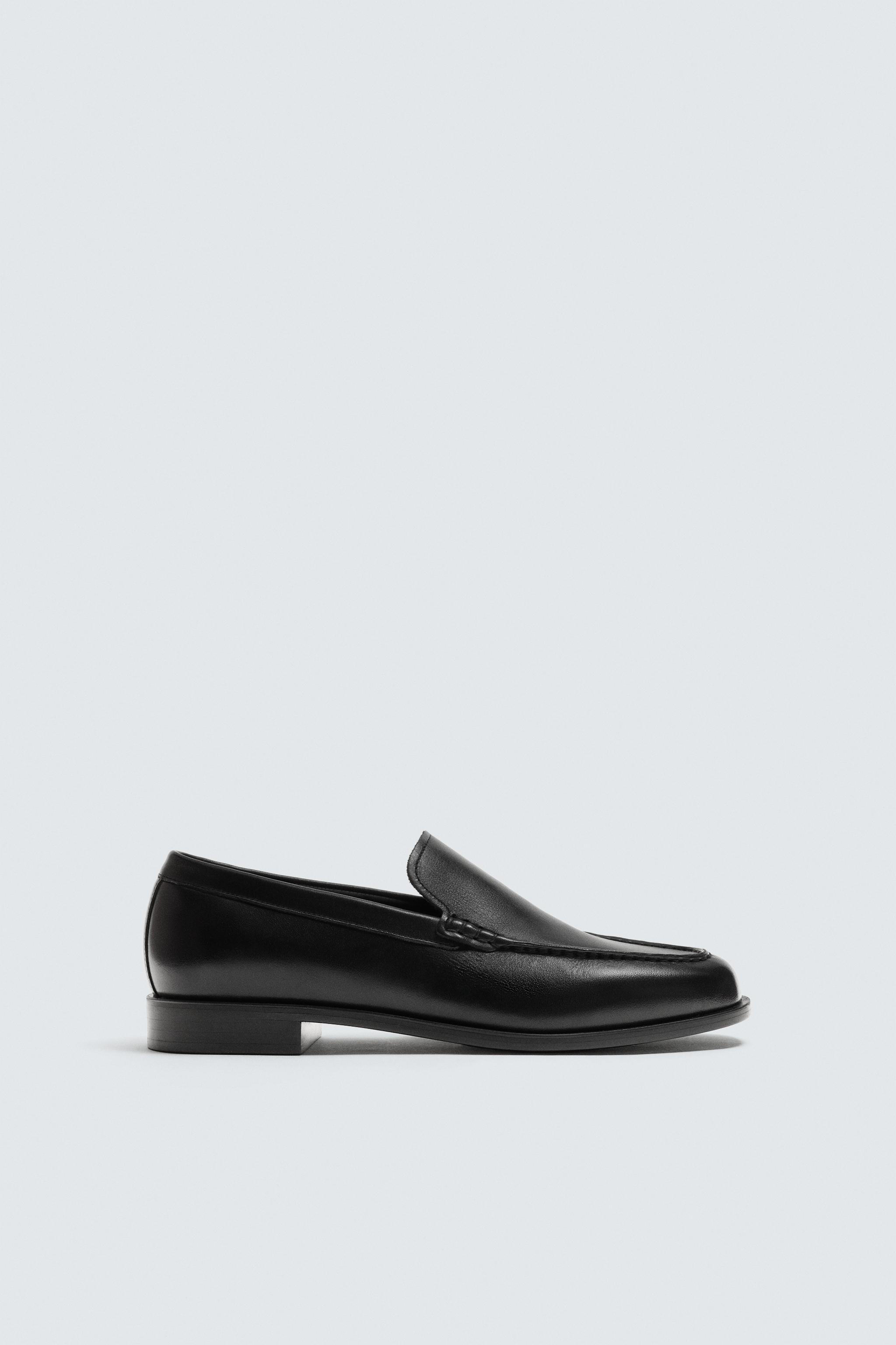LEATHER DRESS LOAFERS