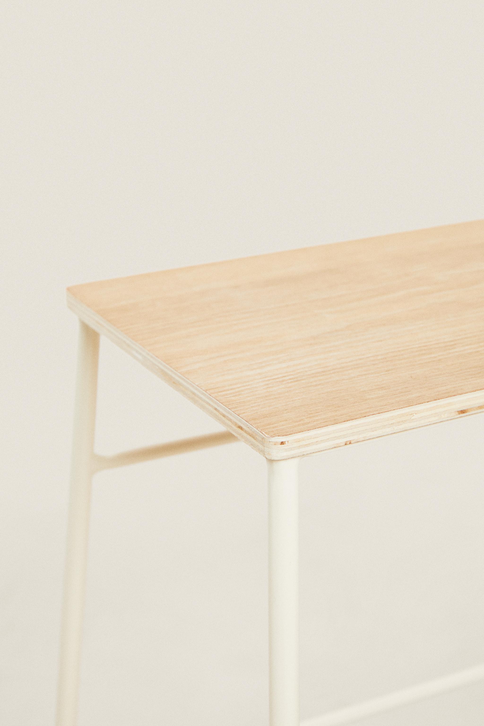 STOOL | TWO-STEP WOODEN LADDER