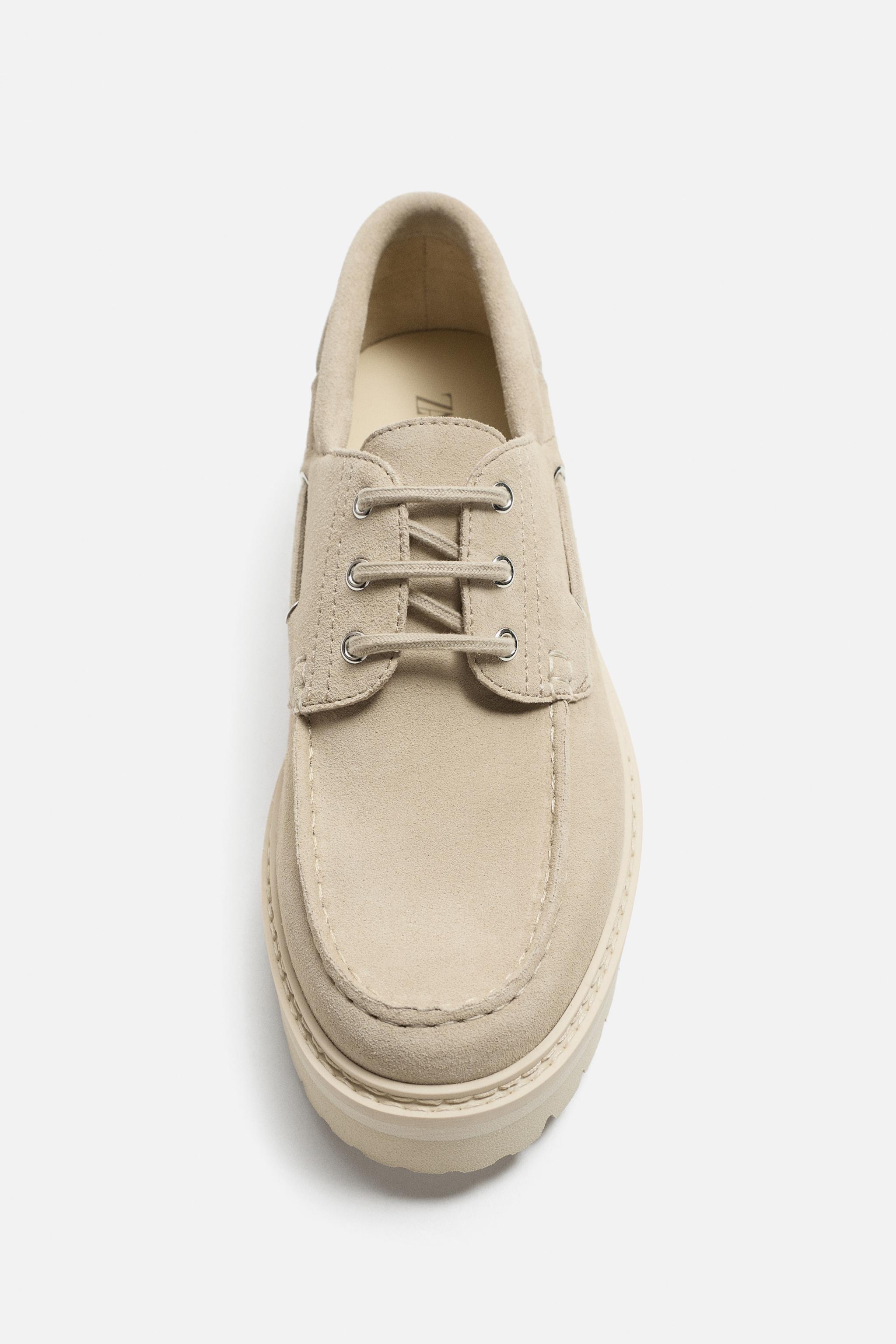 LEATHER BOAT SHOES